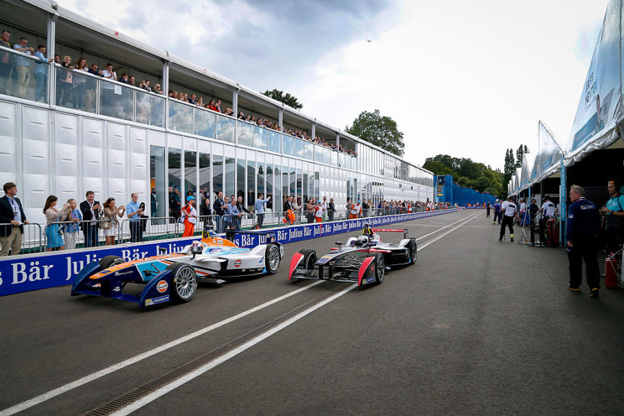 London Formula E race Handout/Getty Images Sport