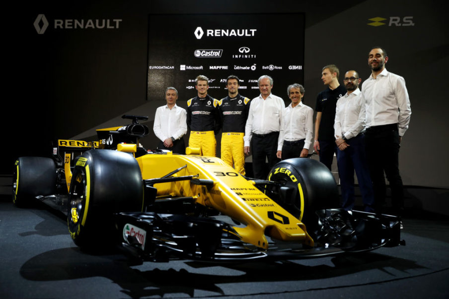 Renault Sport Formula One Team Launch 2017 Car Mark Thompson/Getty Images Sport