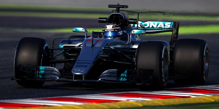 Bottas happy with first Mercedes outing in Barcelona