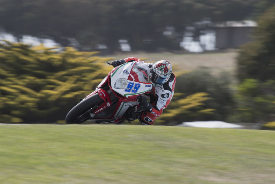 FIM World Superbike Championship Australia - Race 1 Mirco Lazzari gp/Getty Images Sport