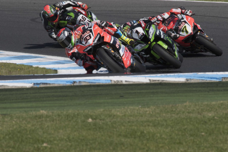FIM World Superbike Championship Australia - Race 1 Mirco Lazzari gp/Getty Images Sport