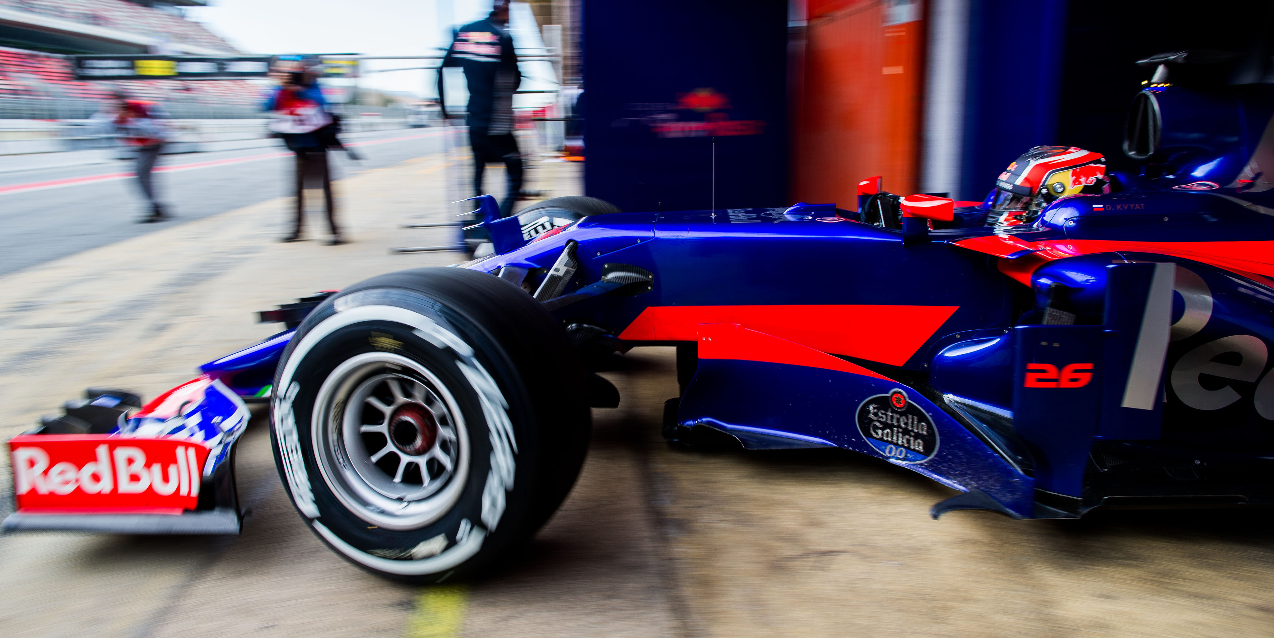 Kvyat remaining positive despite power issues