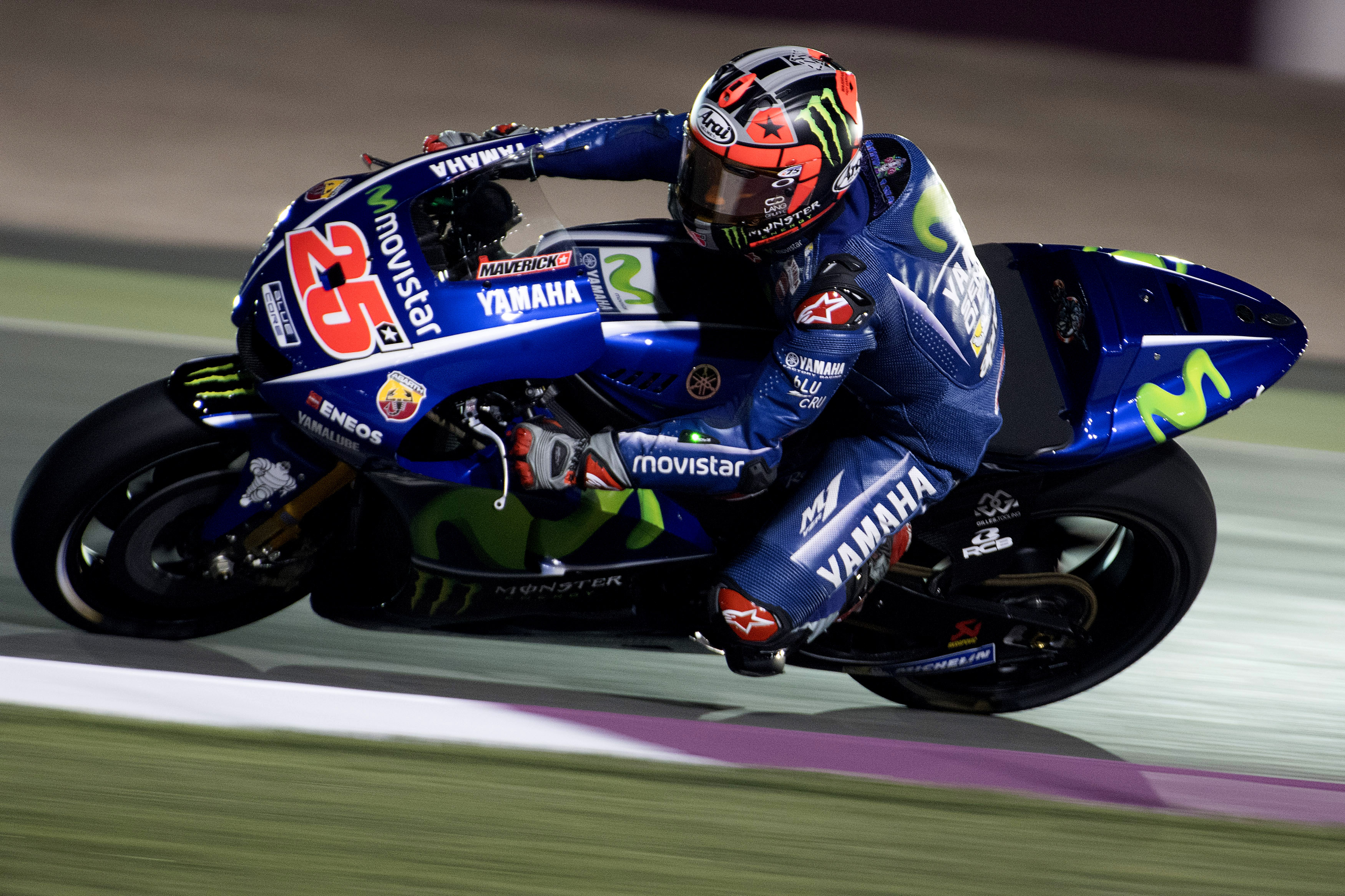 Vinales on top on day two of Qatar test