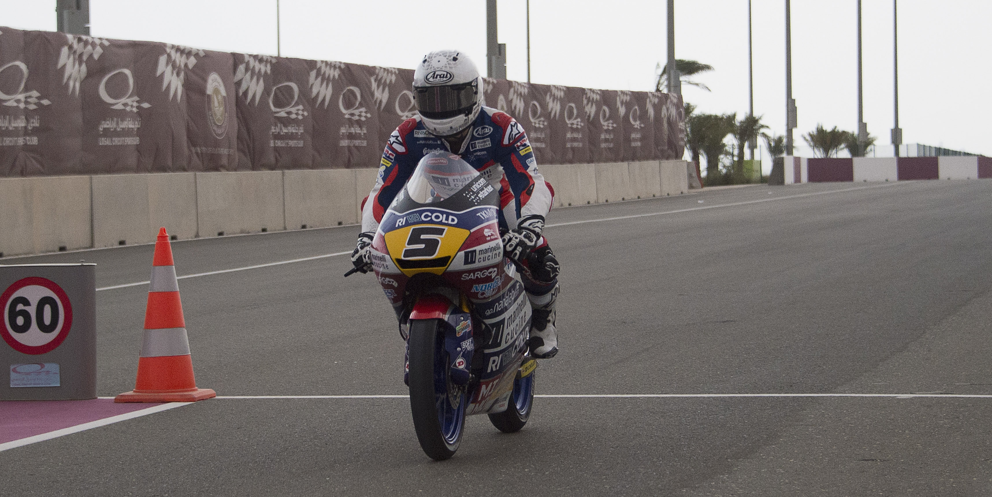 Fenati leads the way on tight day two of Qatar test