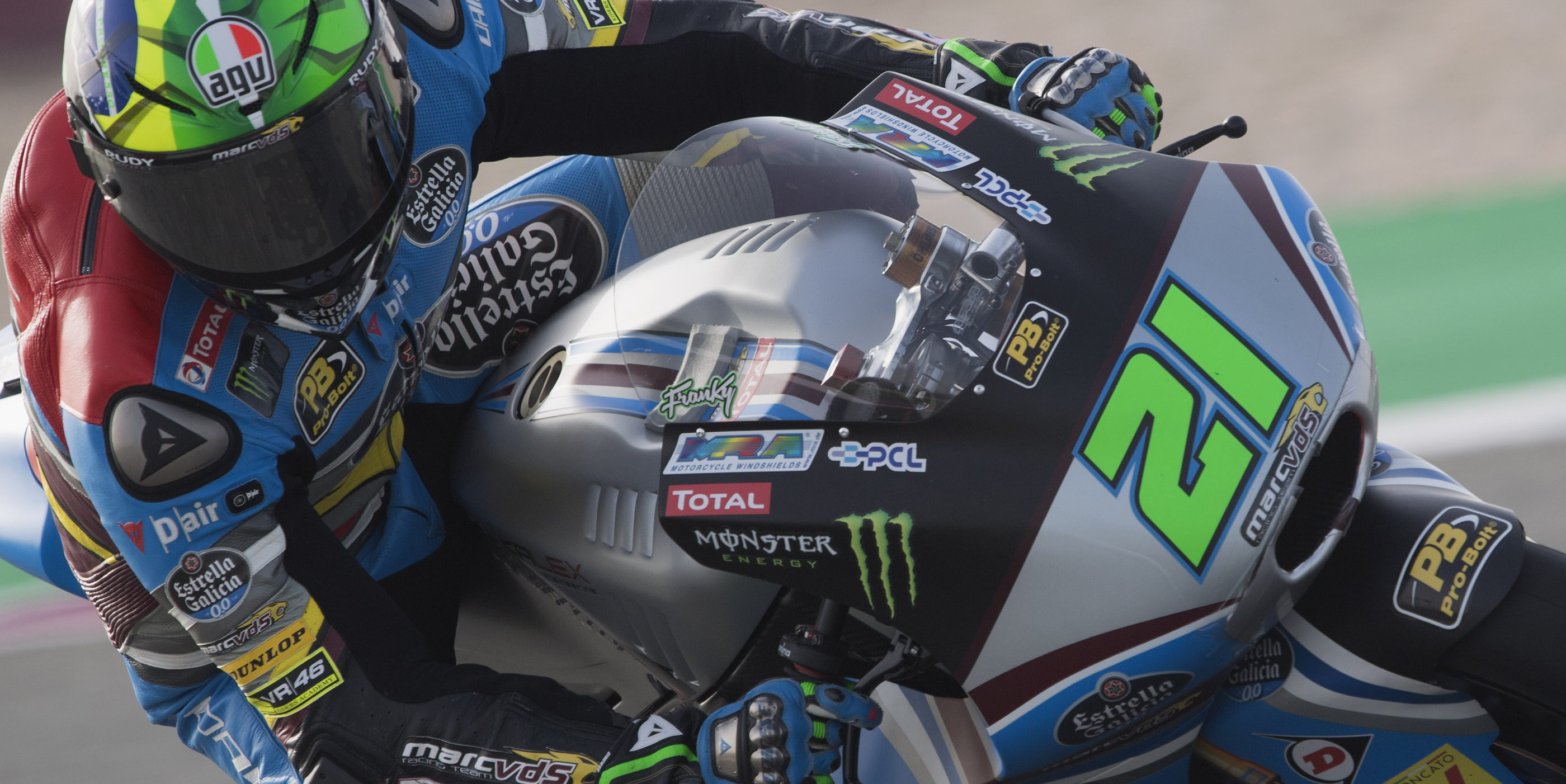 Morbidelli tops Moto2 FP3 at Qatar