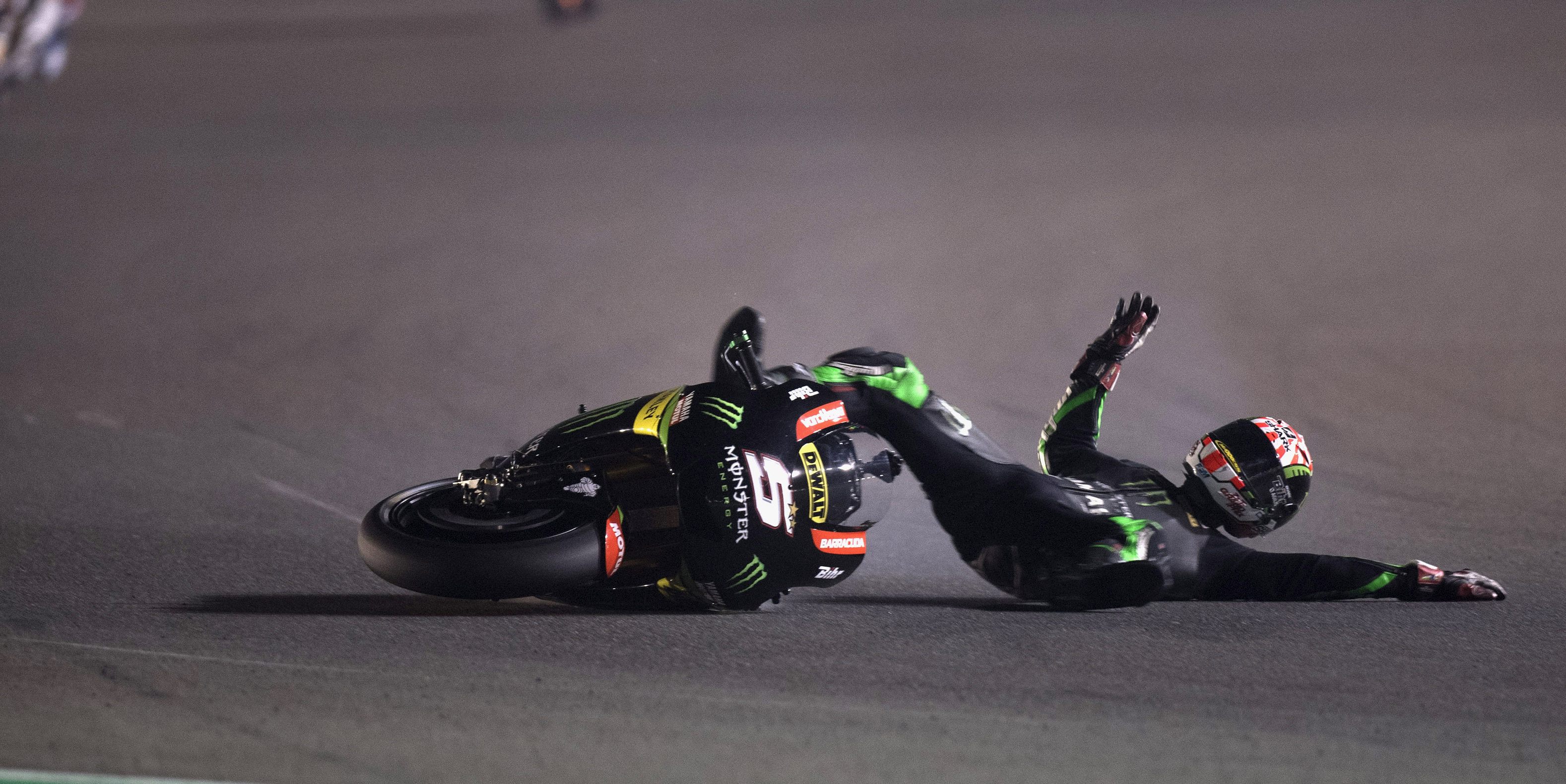 Zarco accepts crash as part of MotoGP learning experience