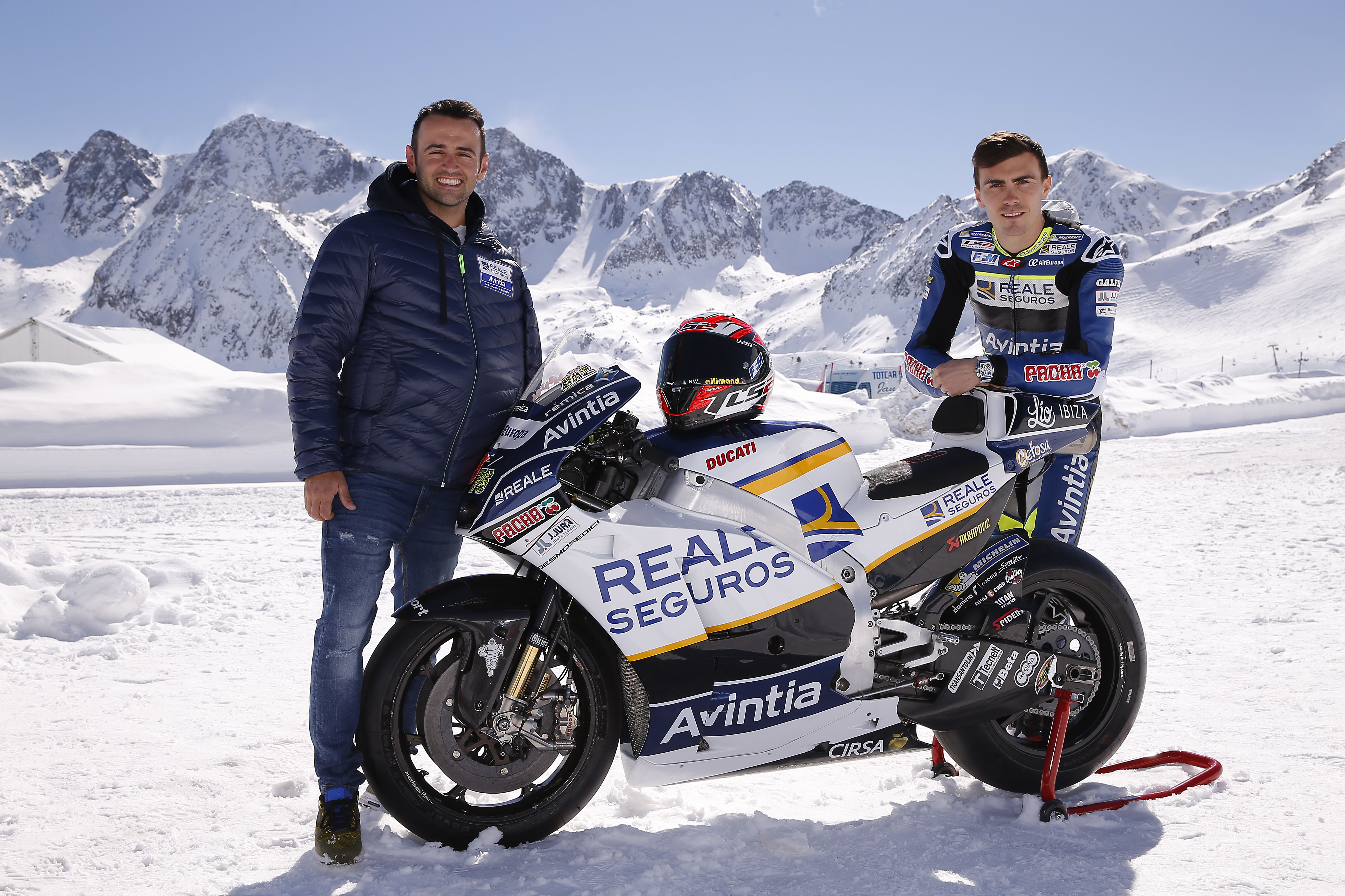 Avintia uncover new title sponsor and livery in Andorra