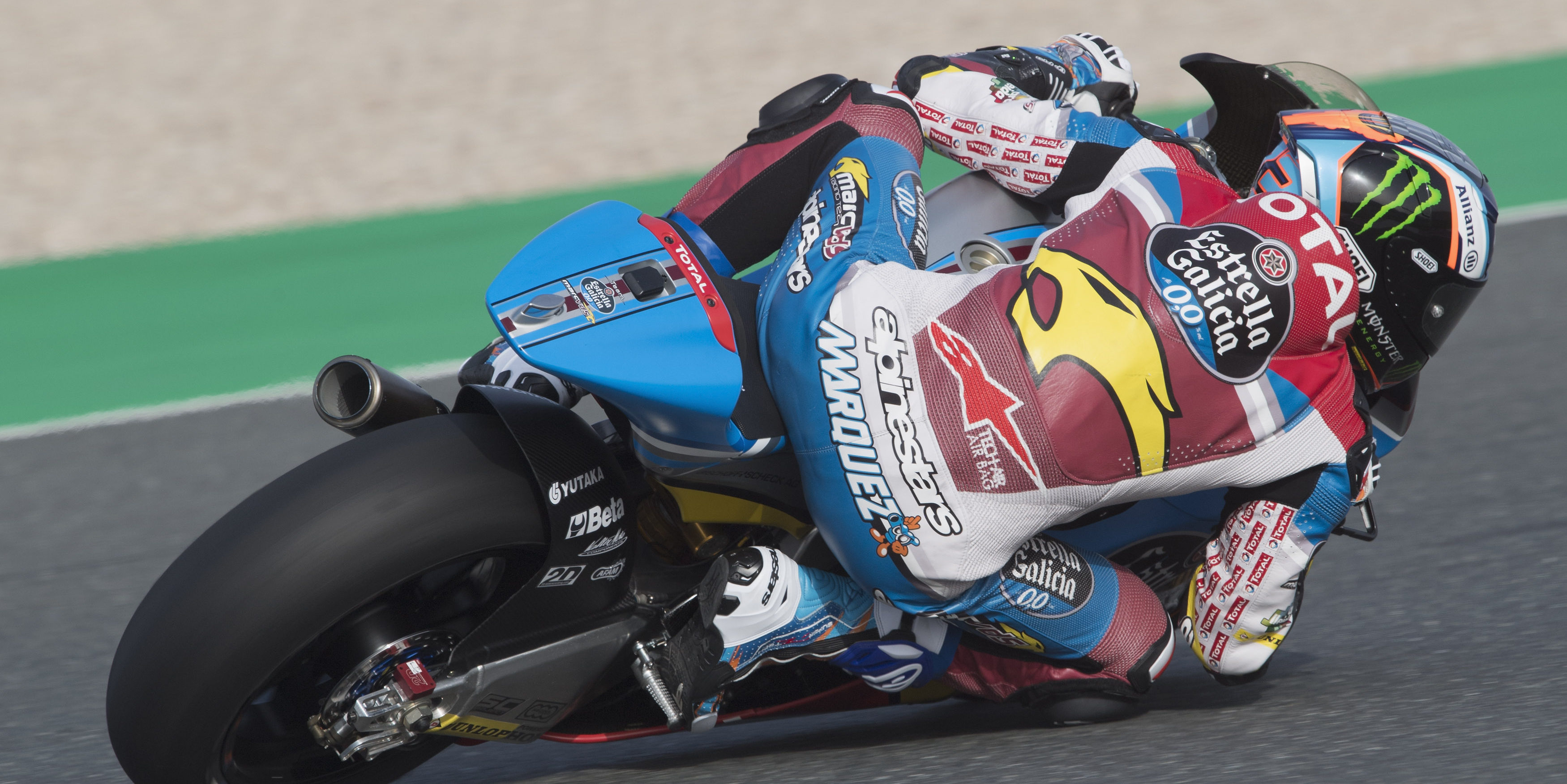 Marquez holds firm in final Moto2 practice