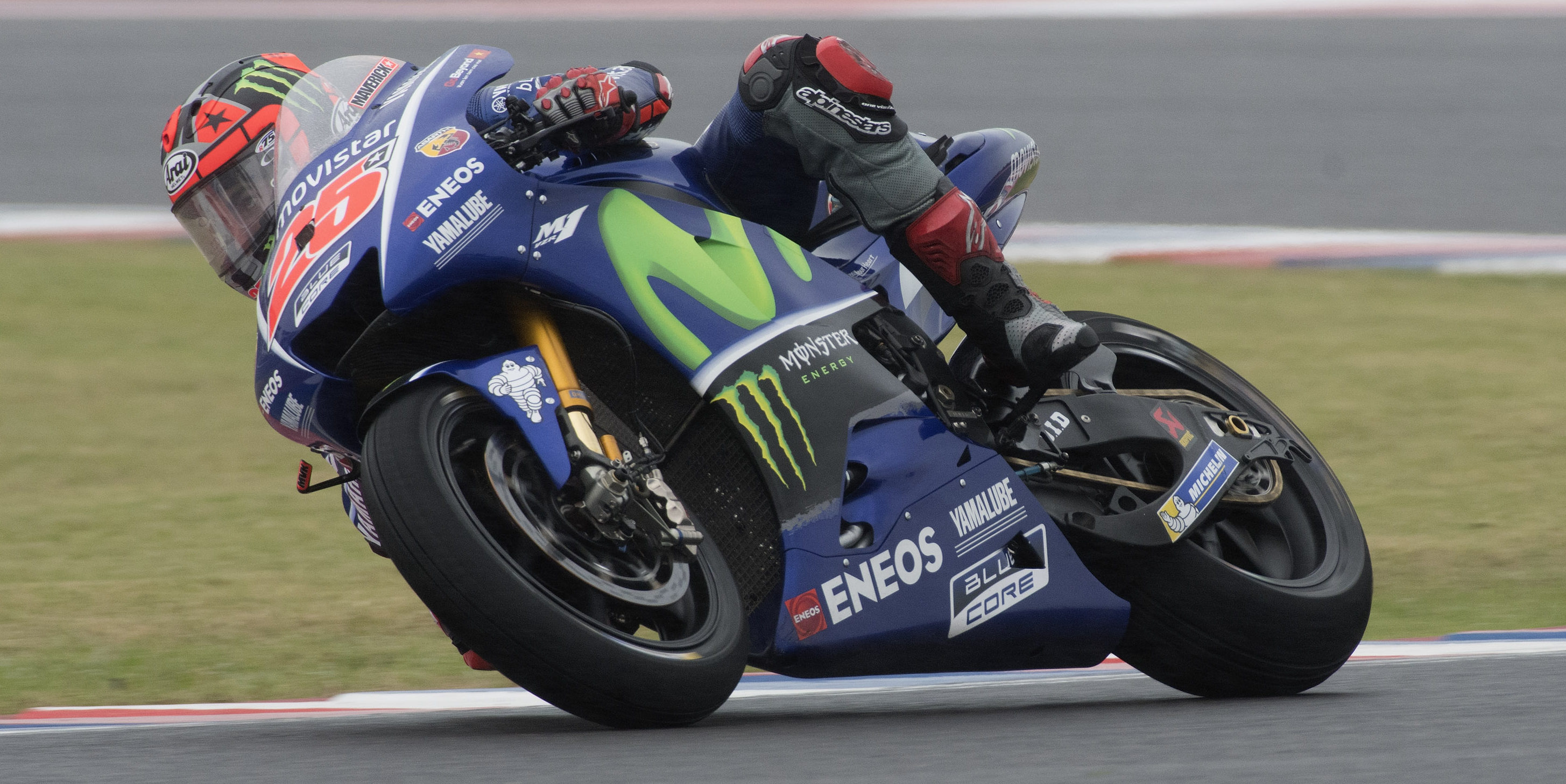 Vinales wins again as Marquez crashes out