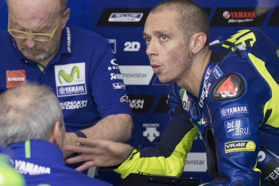 Rossi salvages third row start, front-end issues persist