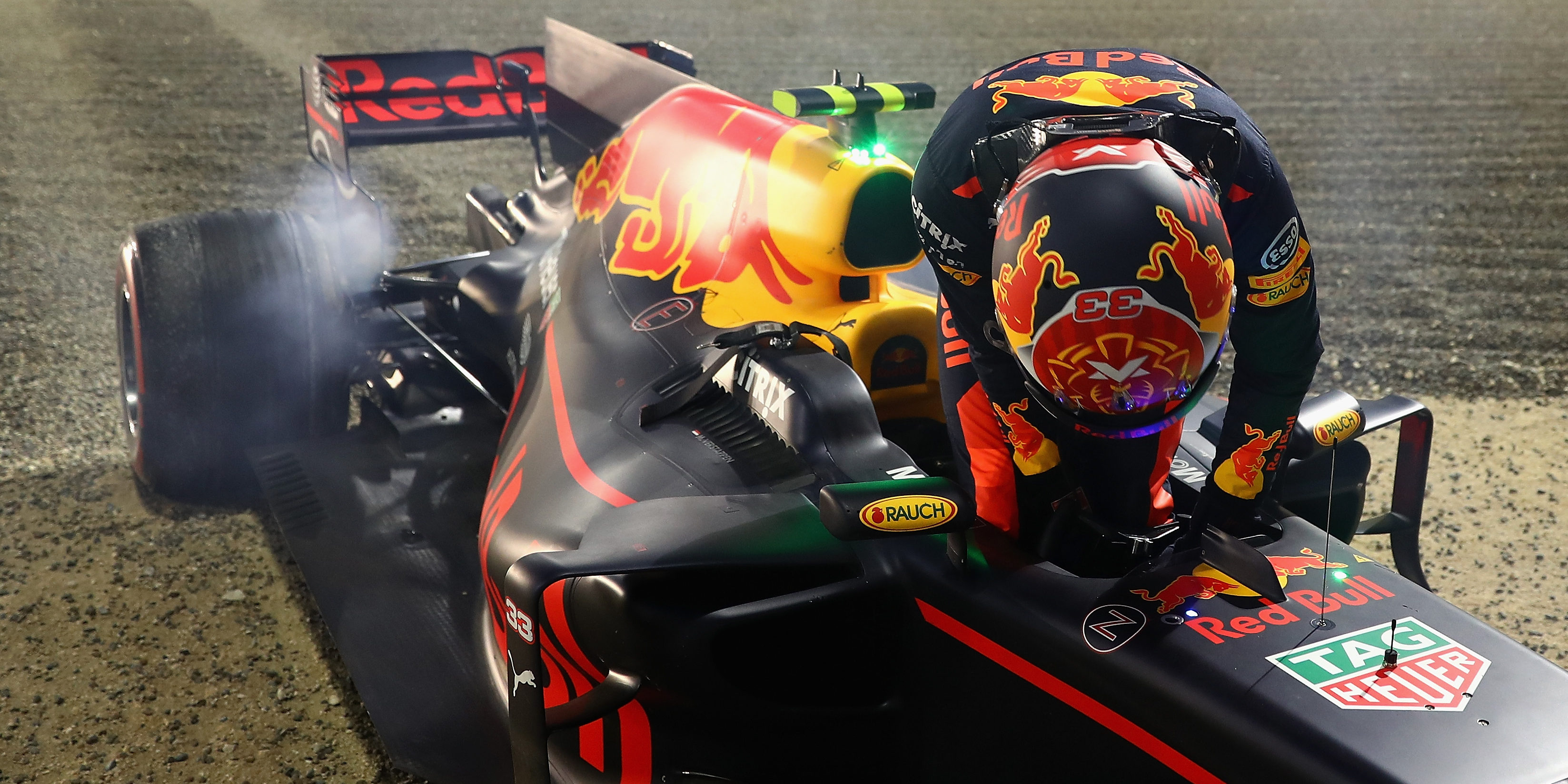 Verstappen looks at positives after brake failure in Bahrain