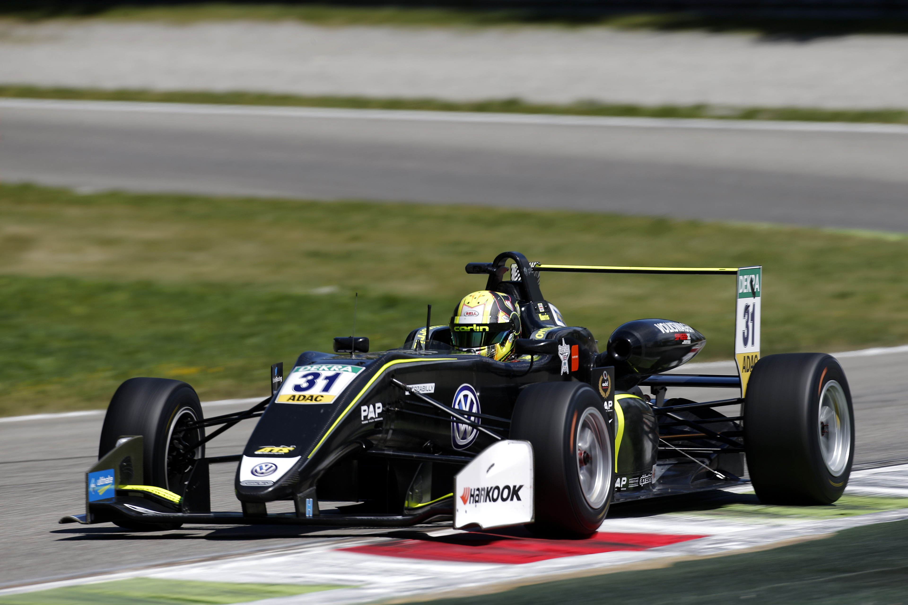 Victory for Norris as Carlin locks out podium