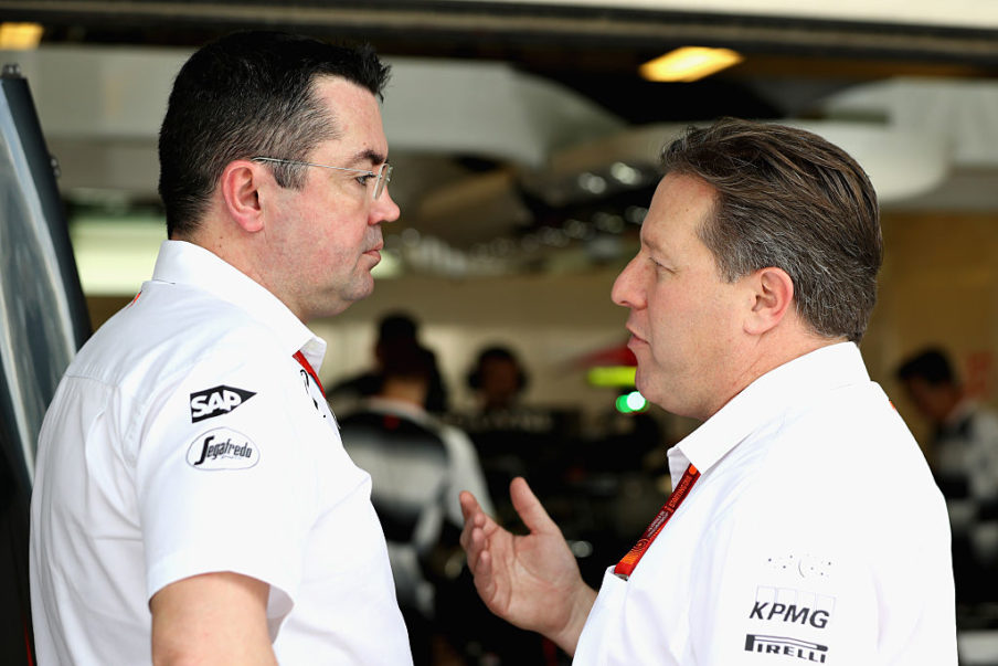 F1 Grand Prix of Abu Dhabi - Practice Mark Thompson/Getty Images Sport
