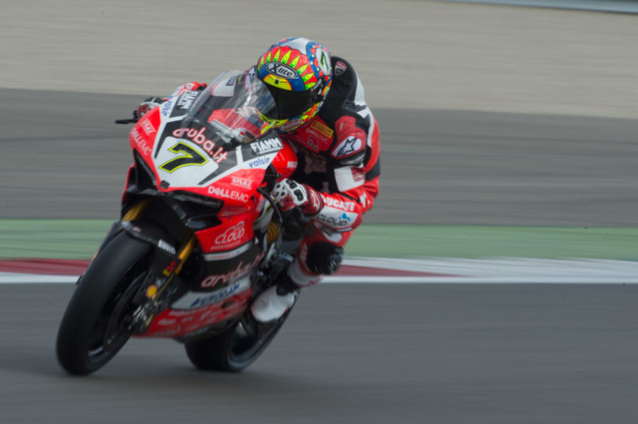 Davies dominant in Imola FP2