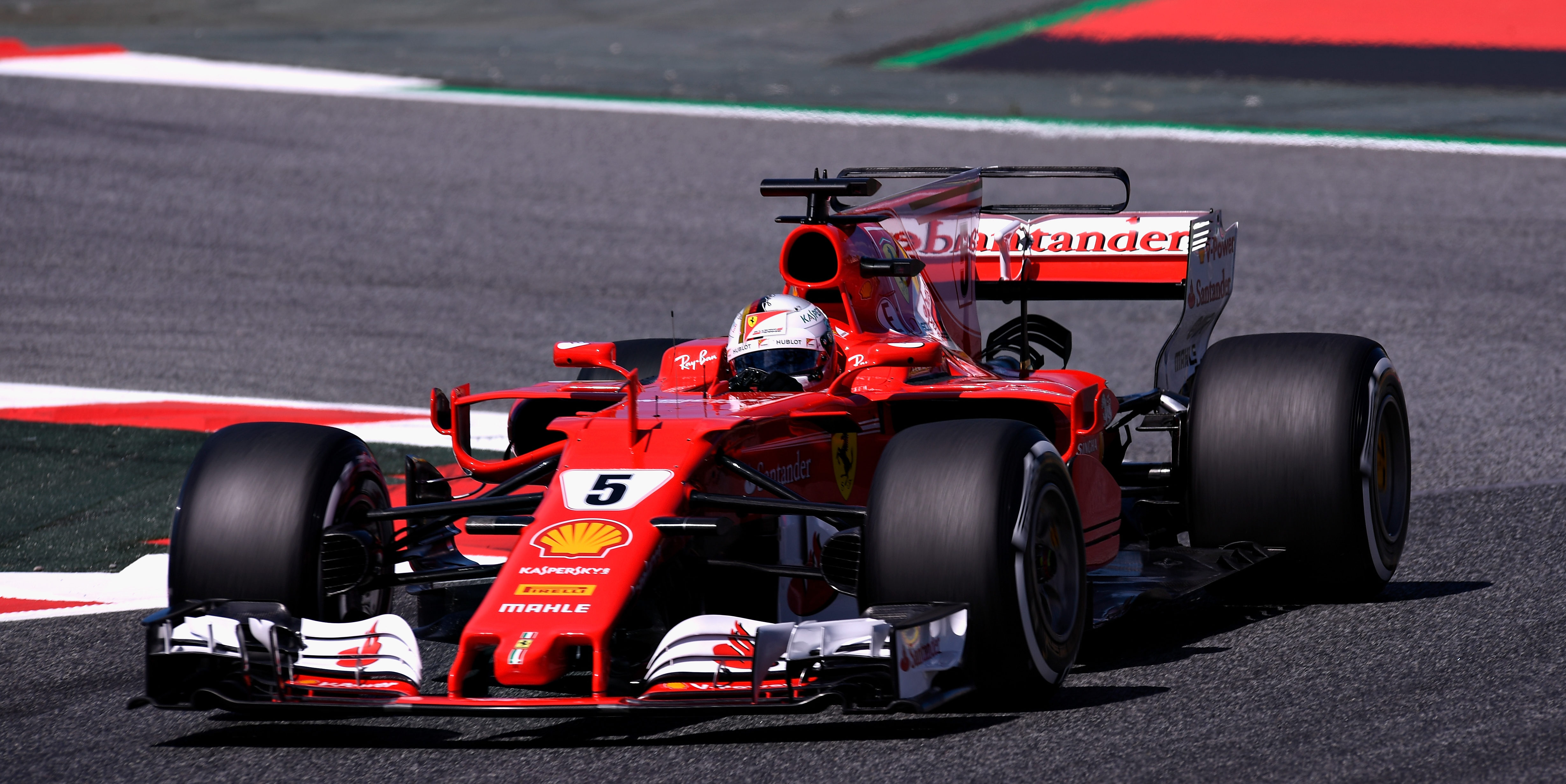 Vettel rues mistake that cost pole position in Spain