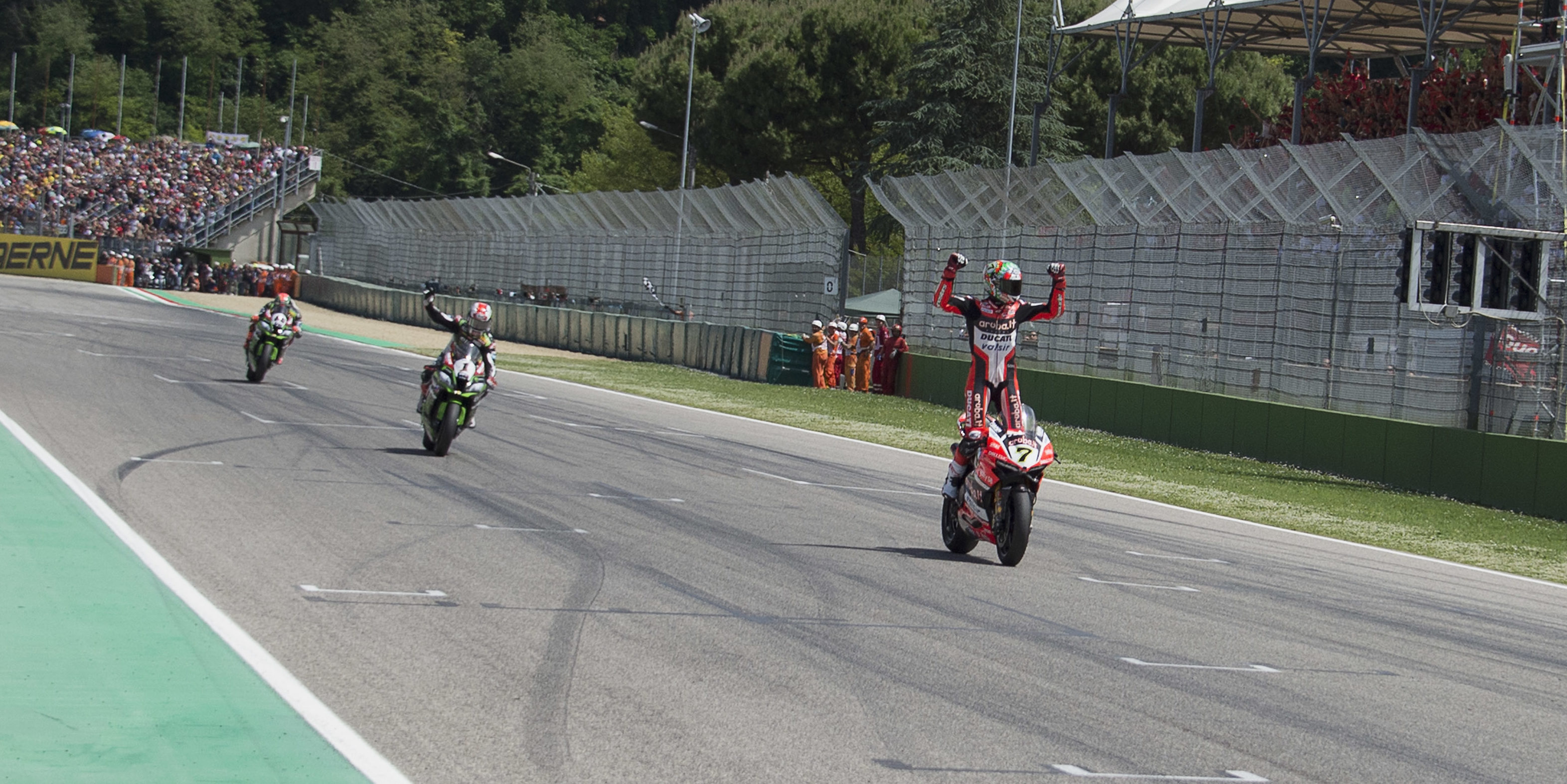 Imola the first round Ducati were the benchmark reckons Davies
