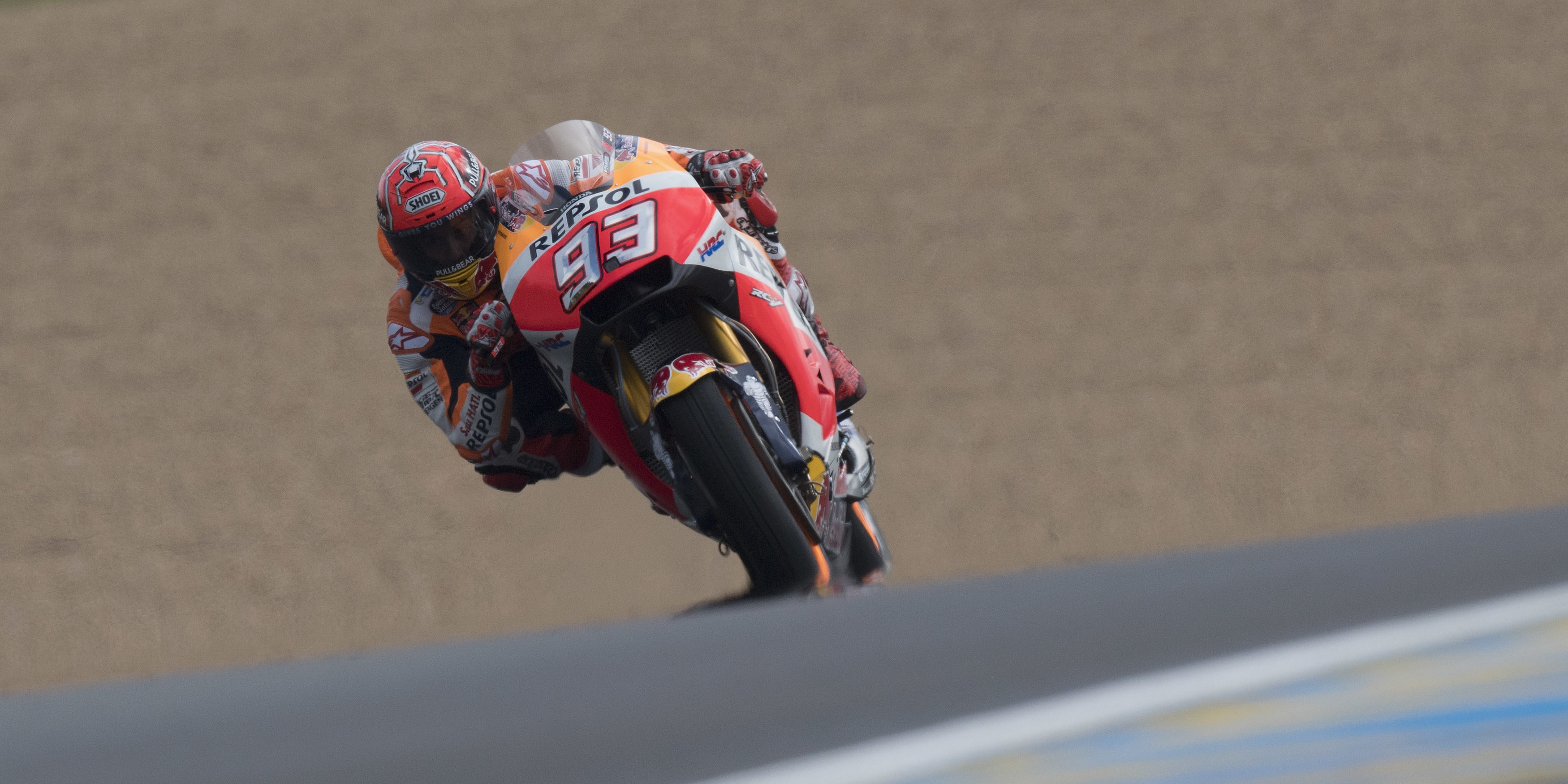 Marquez: The most important thing was to be fast in full wet