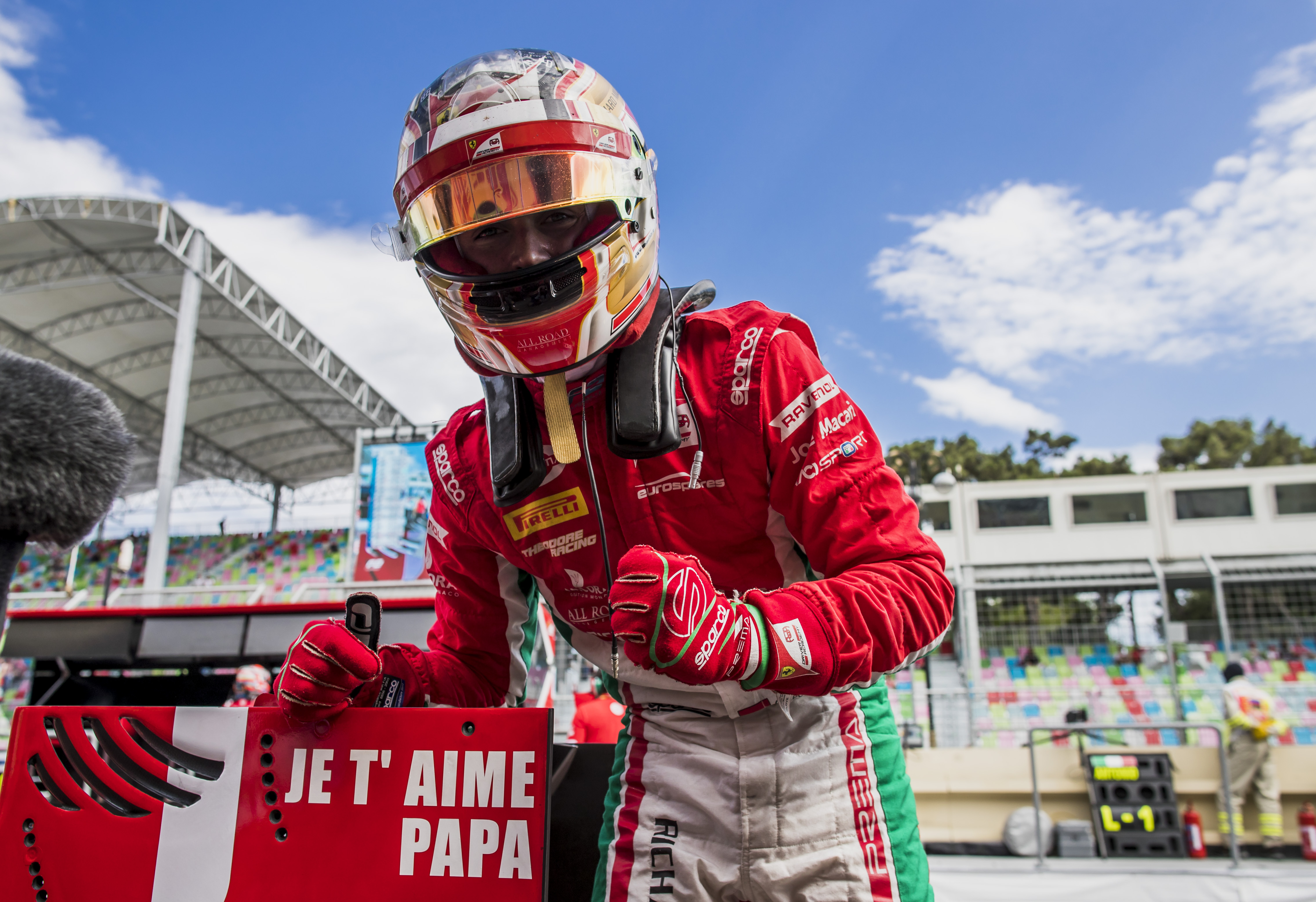 Leclerc takes fourth F2 pole in a row