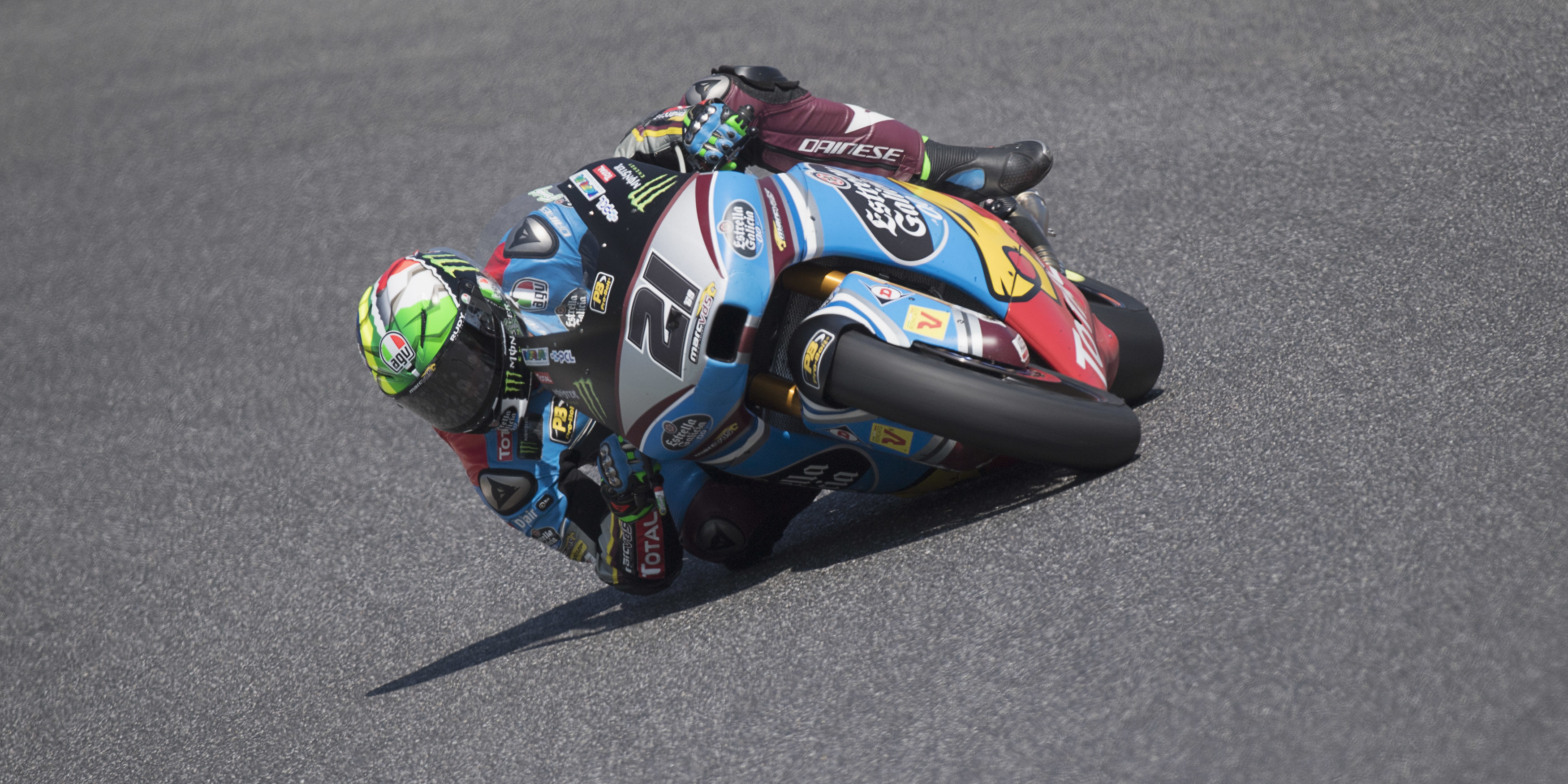 Morbidelli fastest on Friday despite late tumble