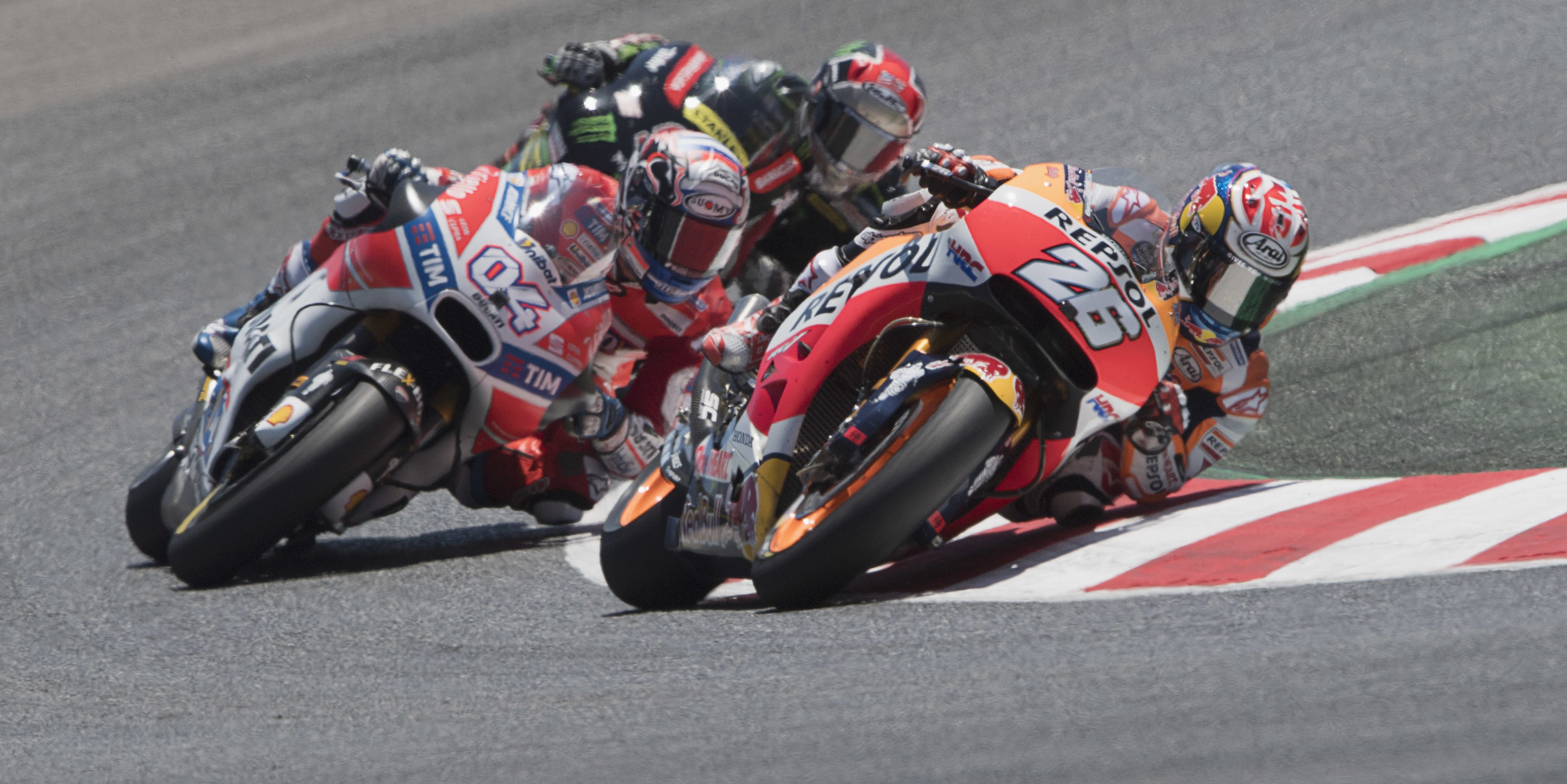 Rossi & Dovizioso refuse to rule Pedrosa out of title fight