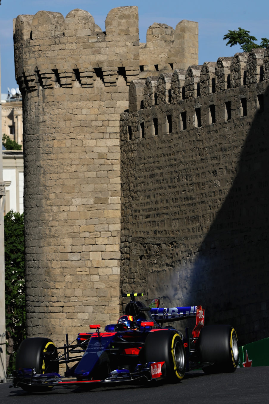 Azerbaijan F1 Grand Prix - Practice Mark Thompson/Getty Images Sport