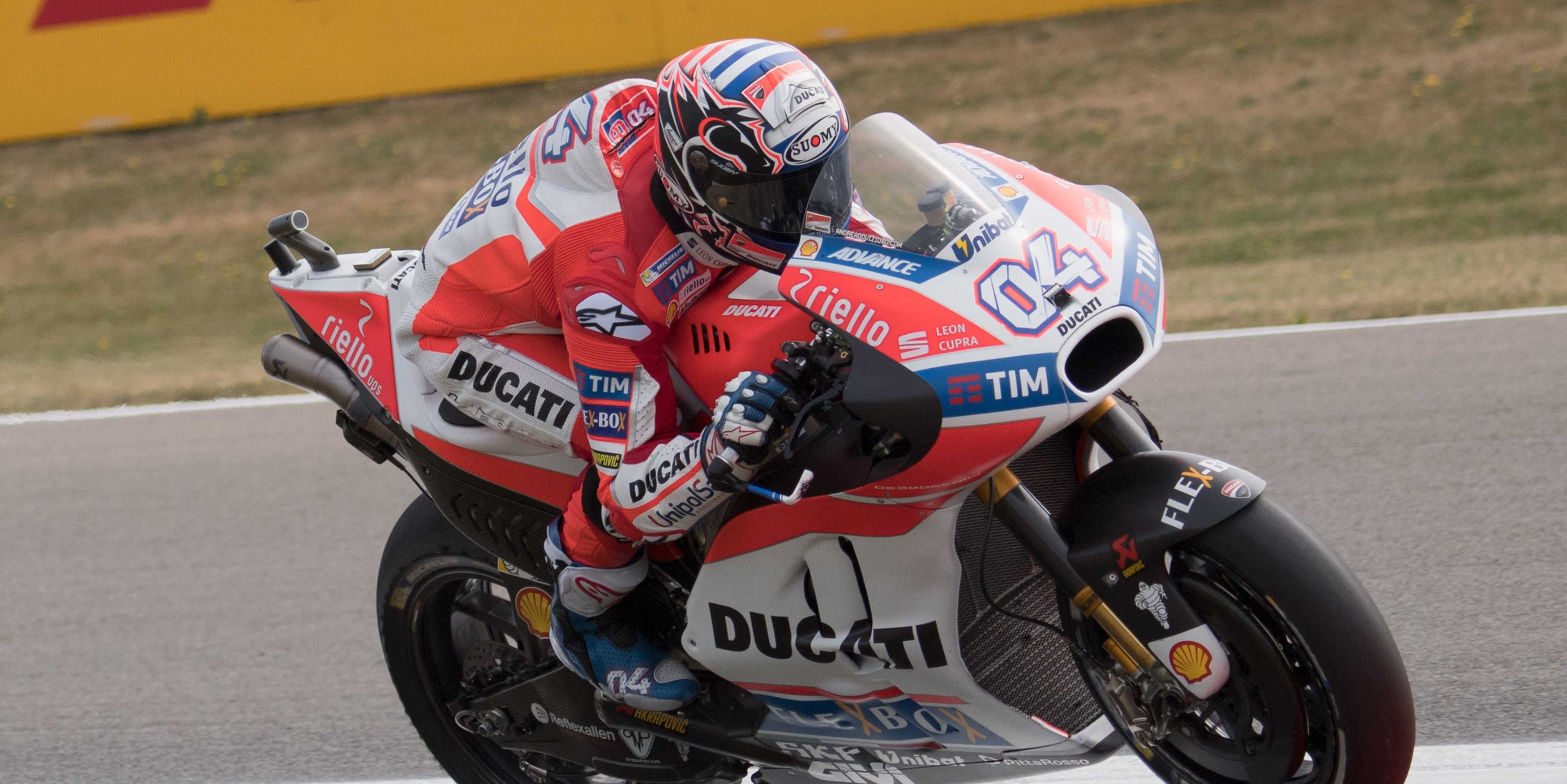 Dovizioso fastest in Germany FP1 as technical issue hinders Rossi