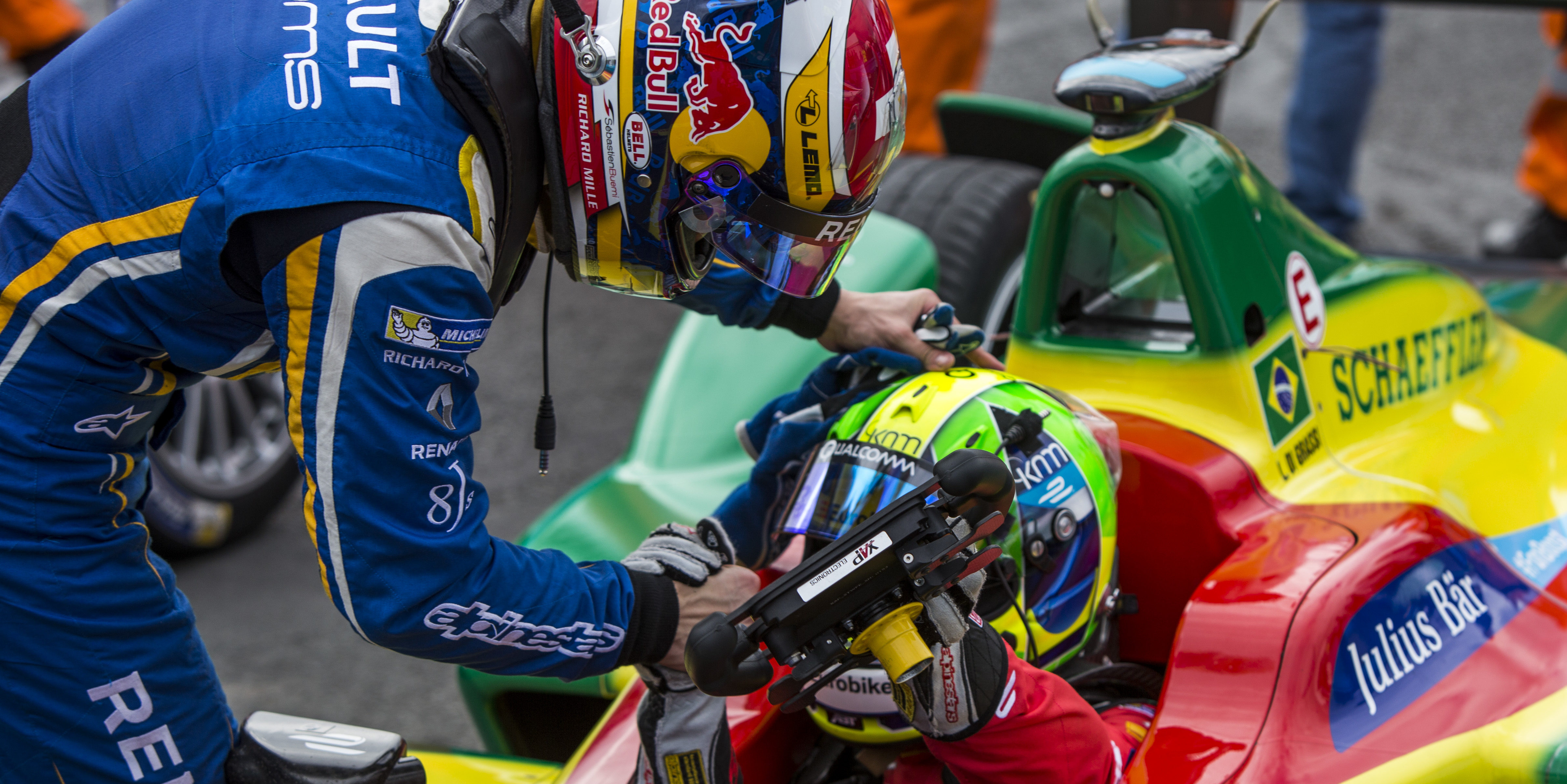 Buemi accuses di Grassi of overplaying his Formula E performances