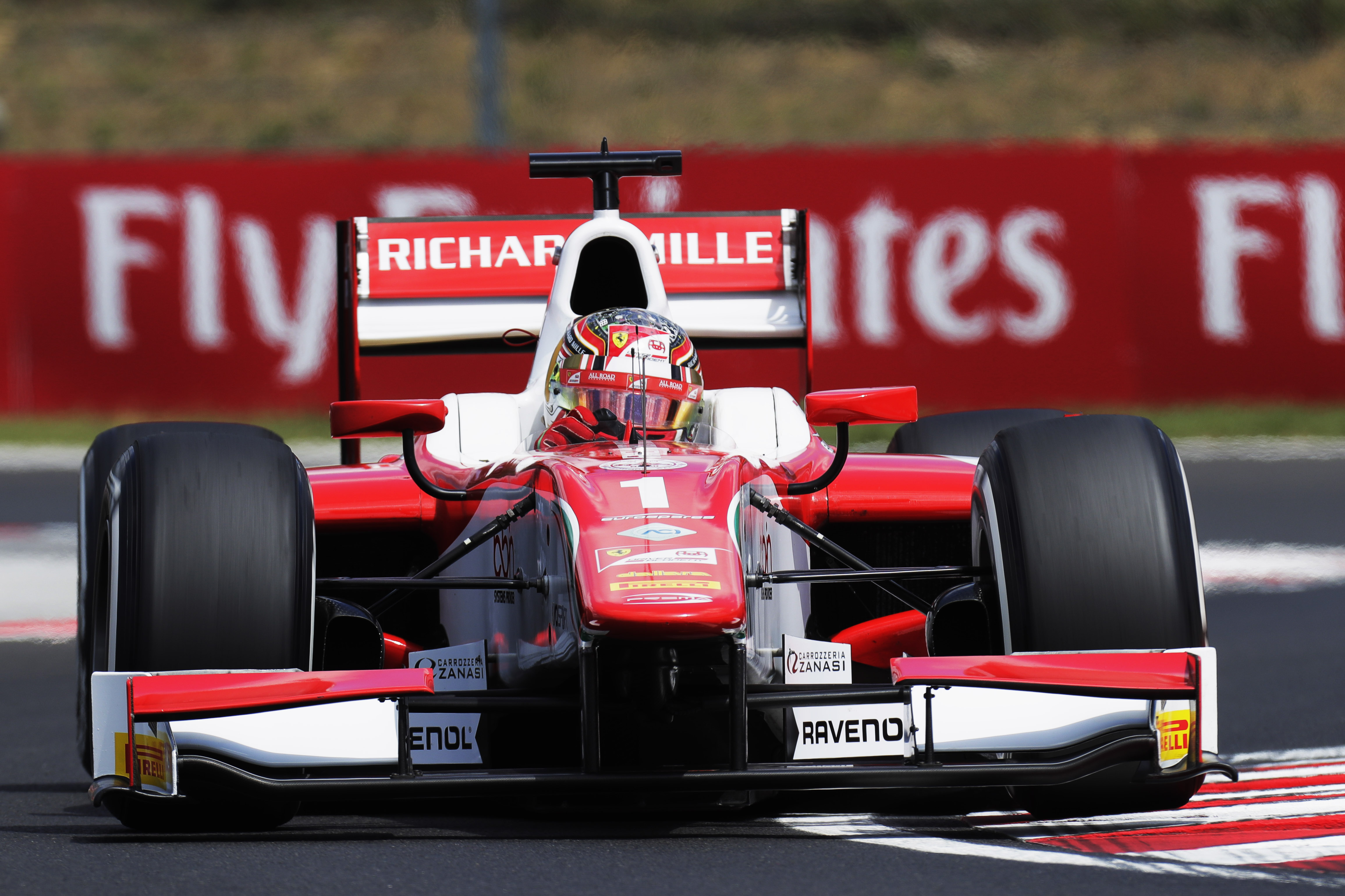 Leclerc edges Rowland to top spot in F2 practice in Hungary