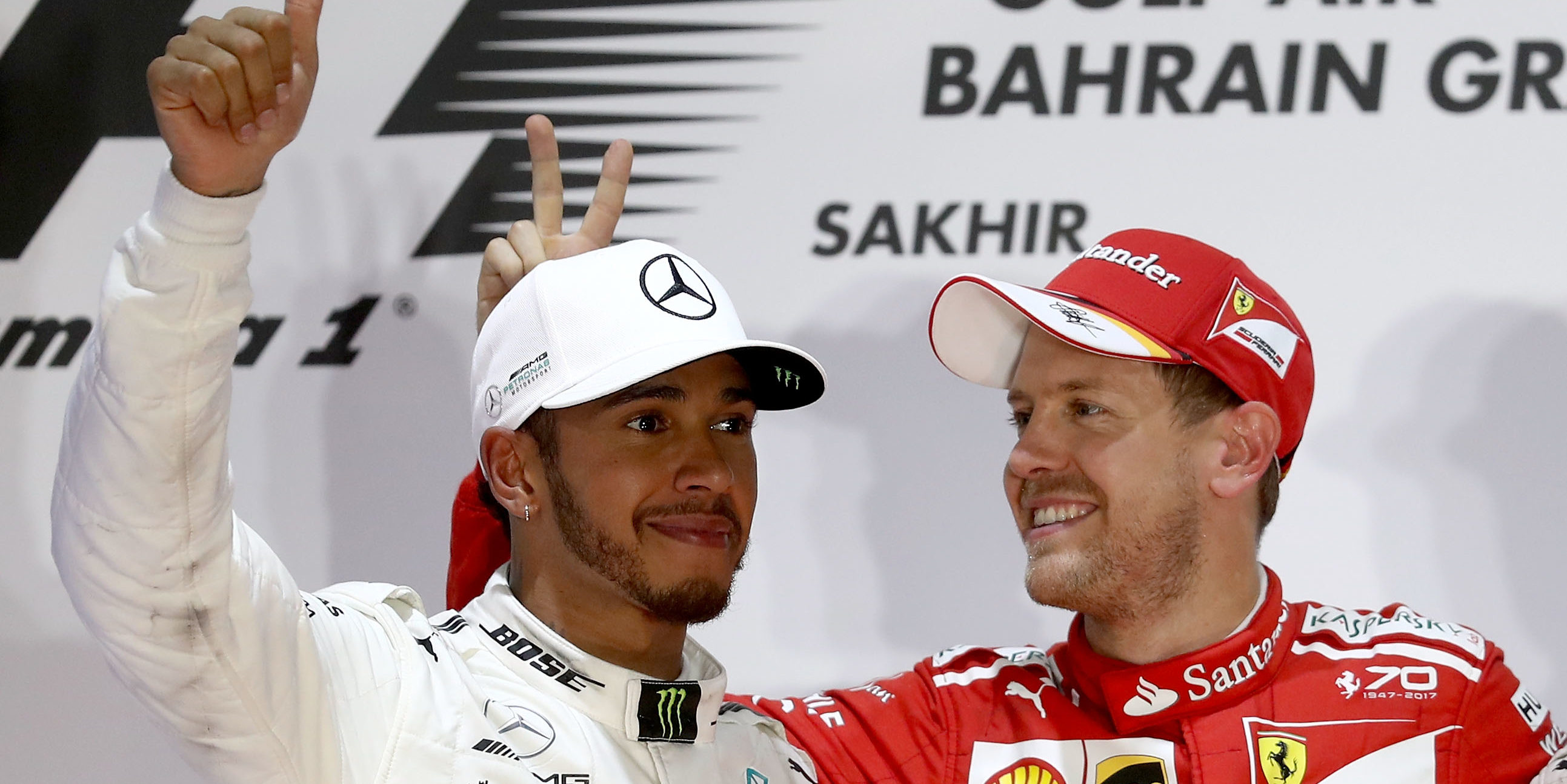 Who has been the driver of the F1 2017 season so far?