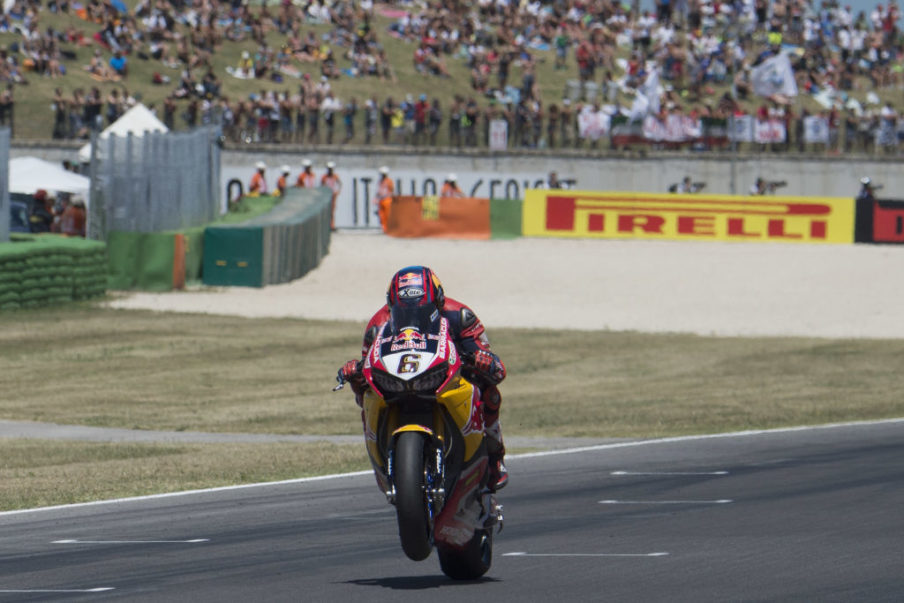 FIM Superbike World Championship - Race 2 Mirco Lazzari gp/Getty Images Sport