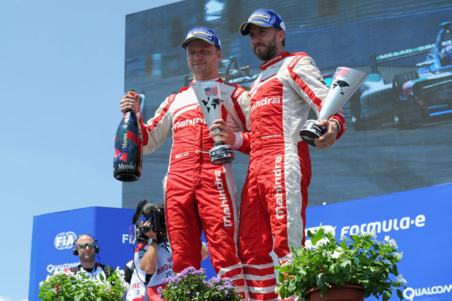 G.H. Mumm Champagne Celebrates Formula E With Mumm Grand Cordon At Inaugural ePrix Race In New York City Bryan Bedder/Getty Images Entertainment
