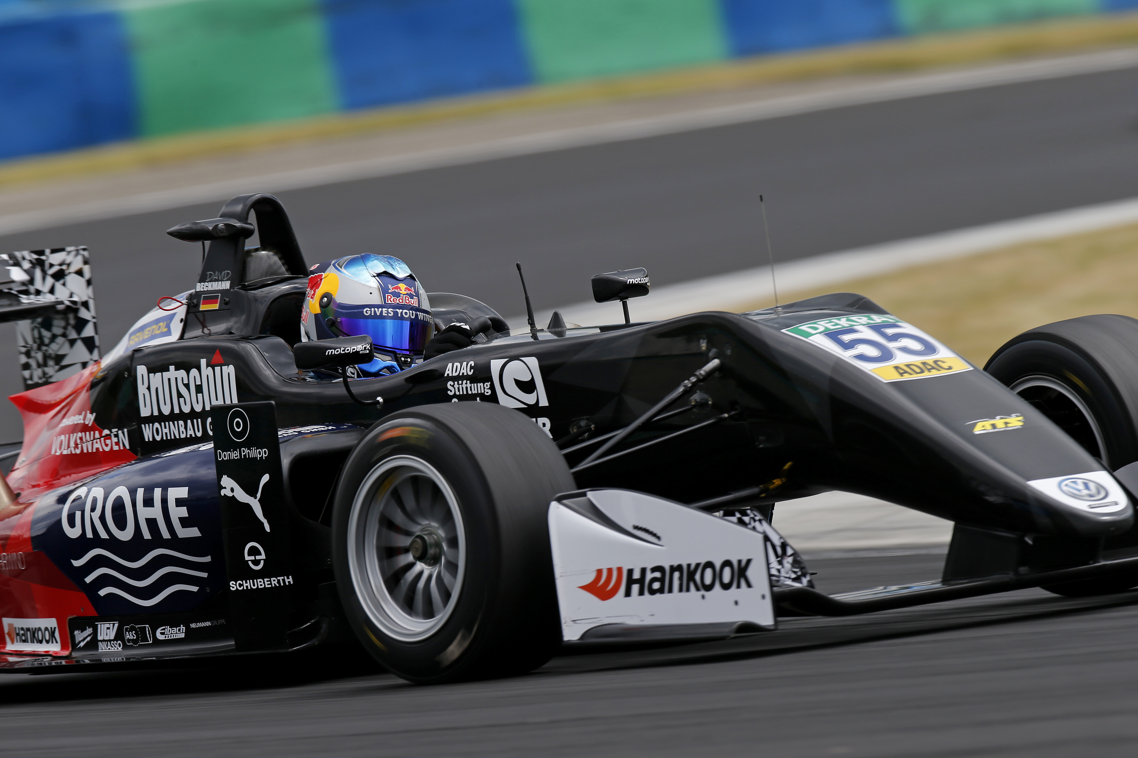 Beckmann fastest in F3 Spa test