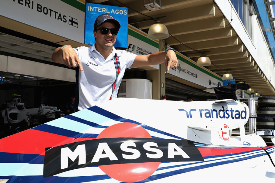 Martini Celebrate Felipe Massa's Final Brazilian Grand Prix Before Retirement Mark Thompson/Getty Images Sport