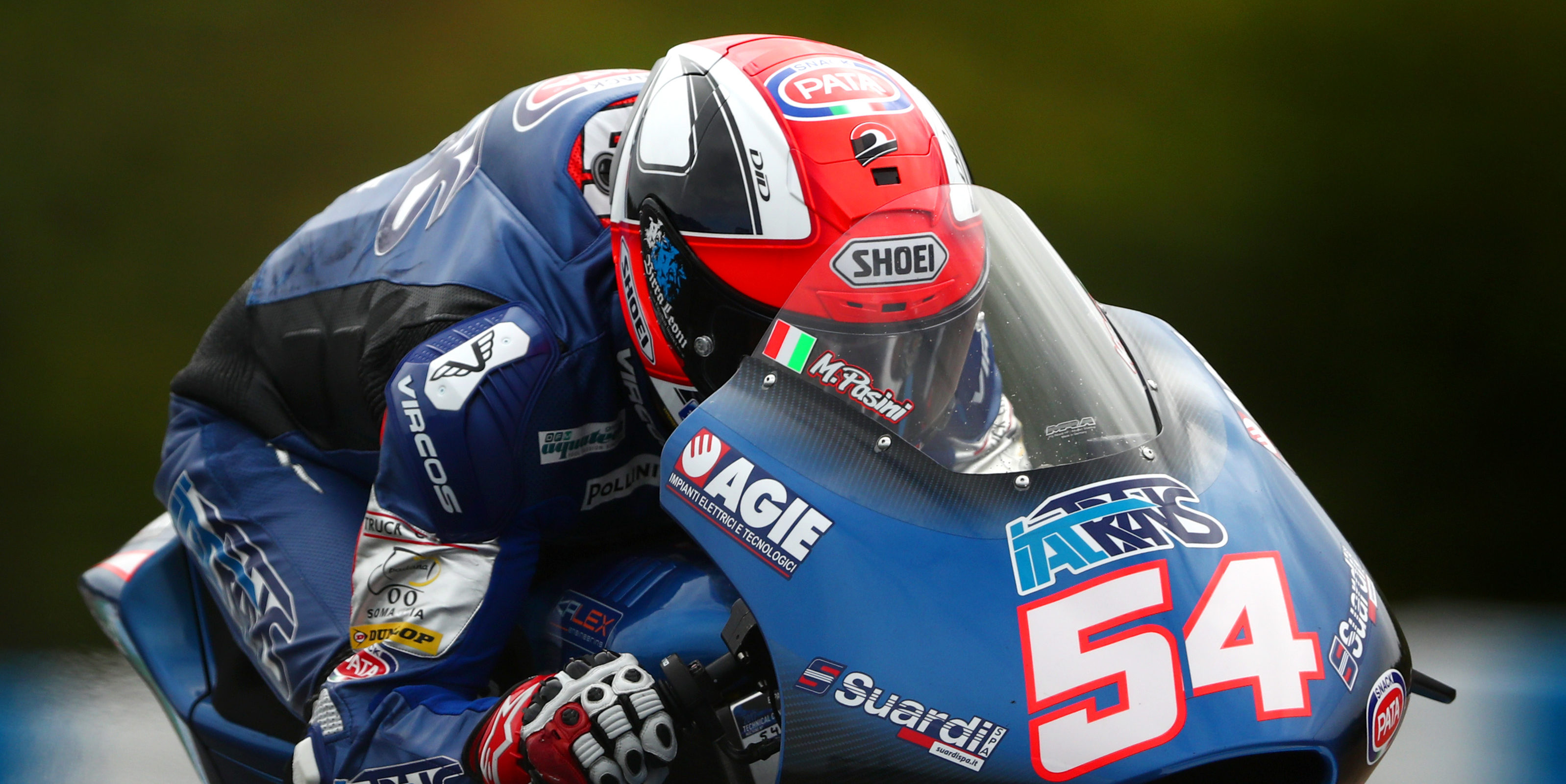 Pasini ends mixed Friday on top in Moto2