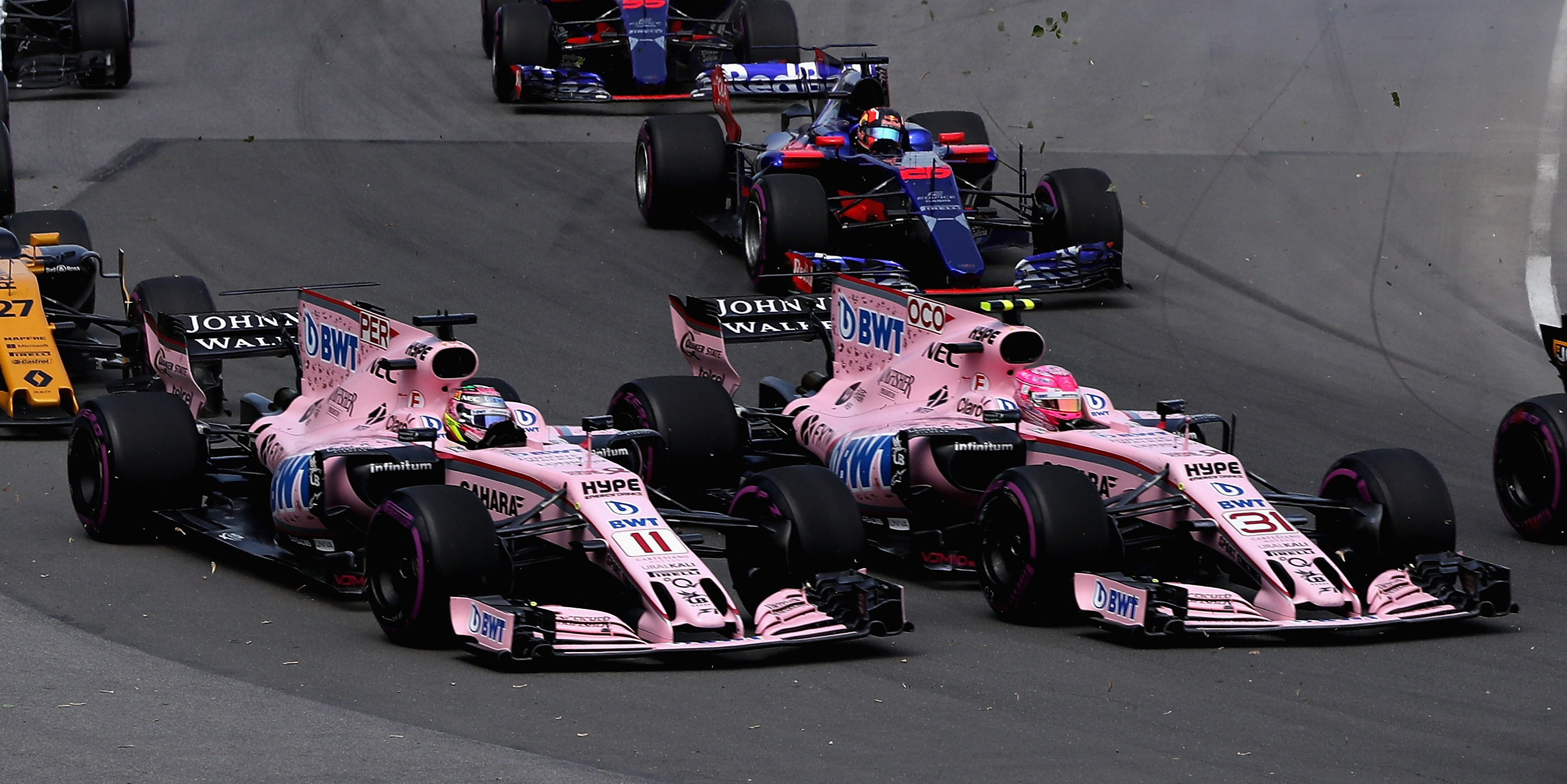 Ocon to take more caution when battling Perez in future