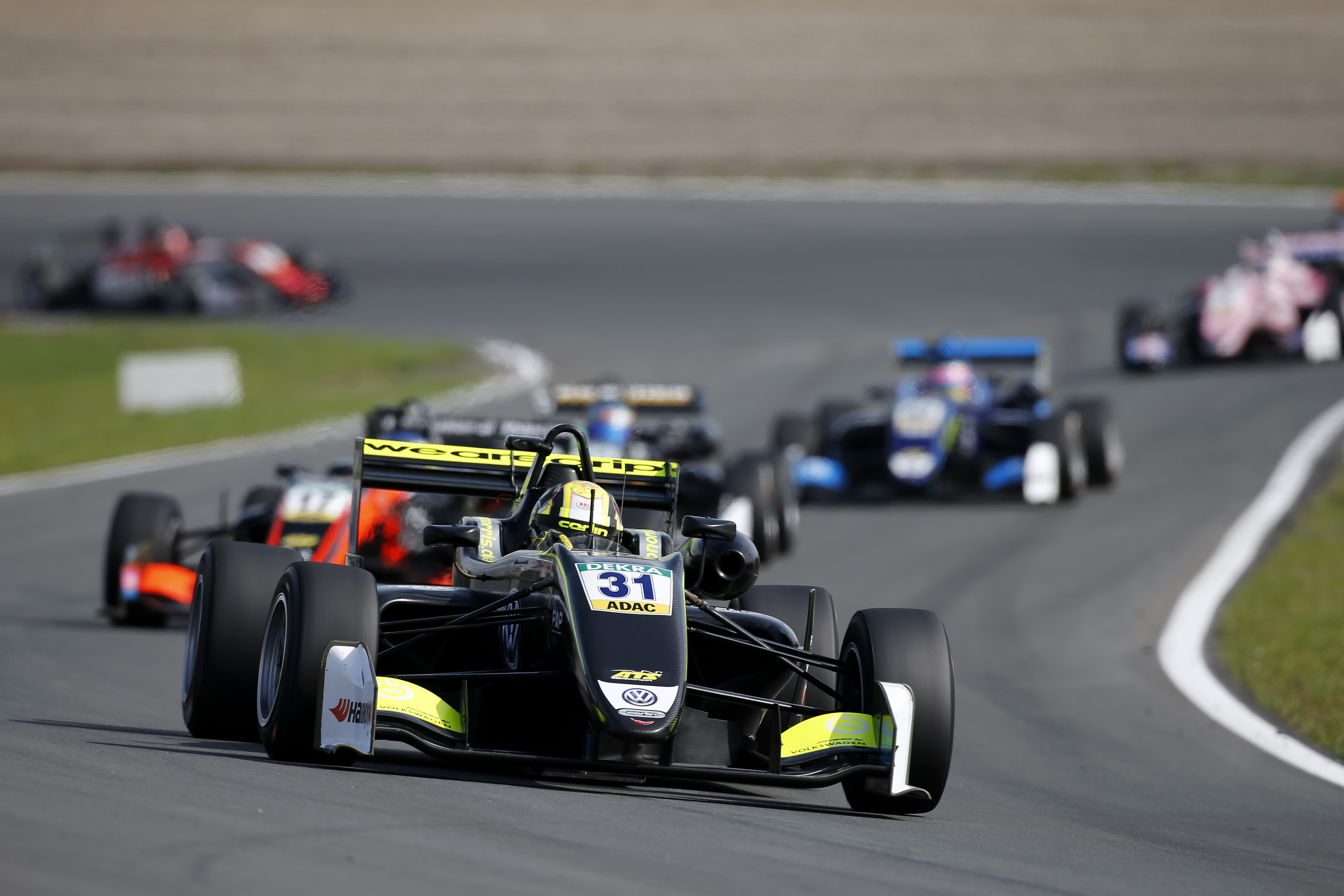 Norris leads Carlin 1-2 at Zandvoort