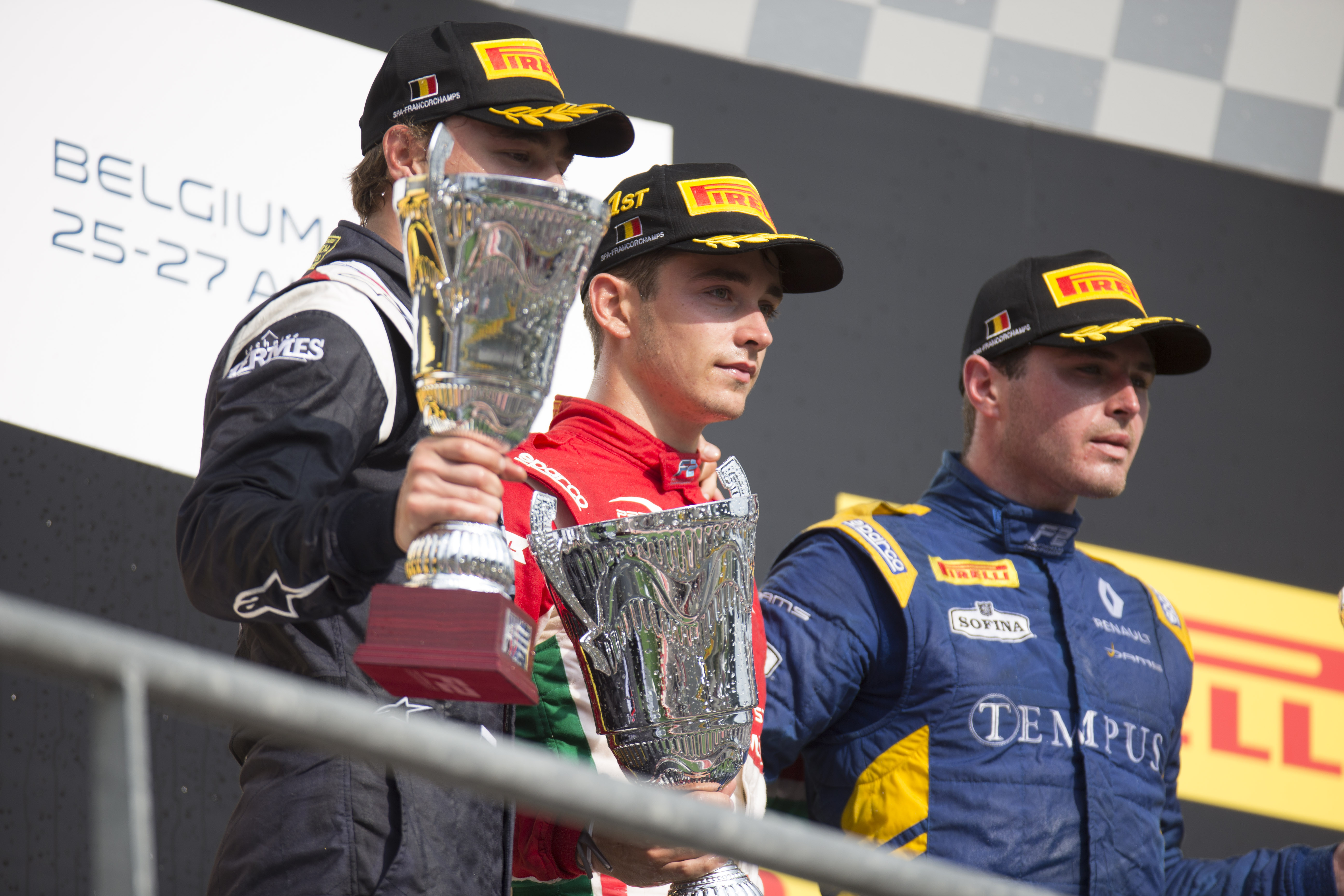 Leclerc and Rowland DSQ from F2 feature race at Spa