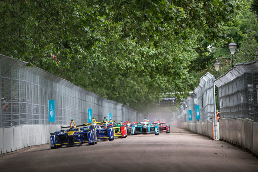 London Formula E race Handout/Getty Images Sport