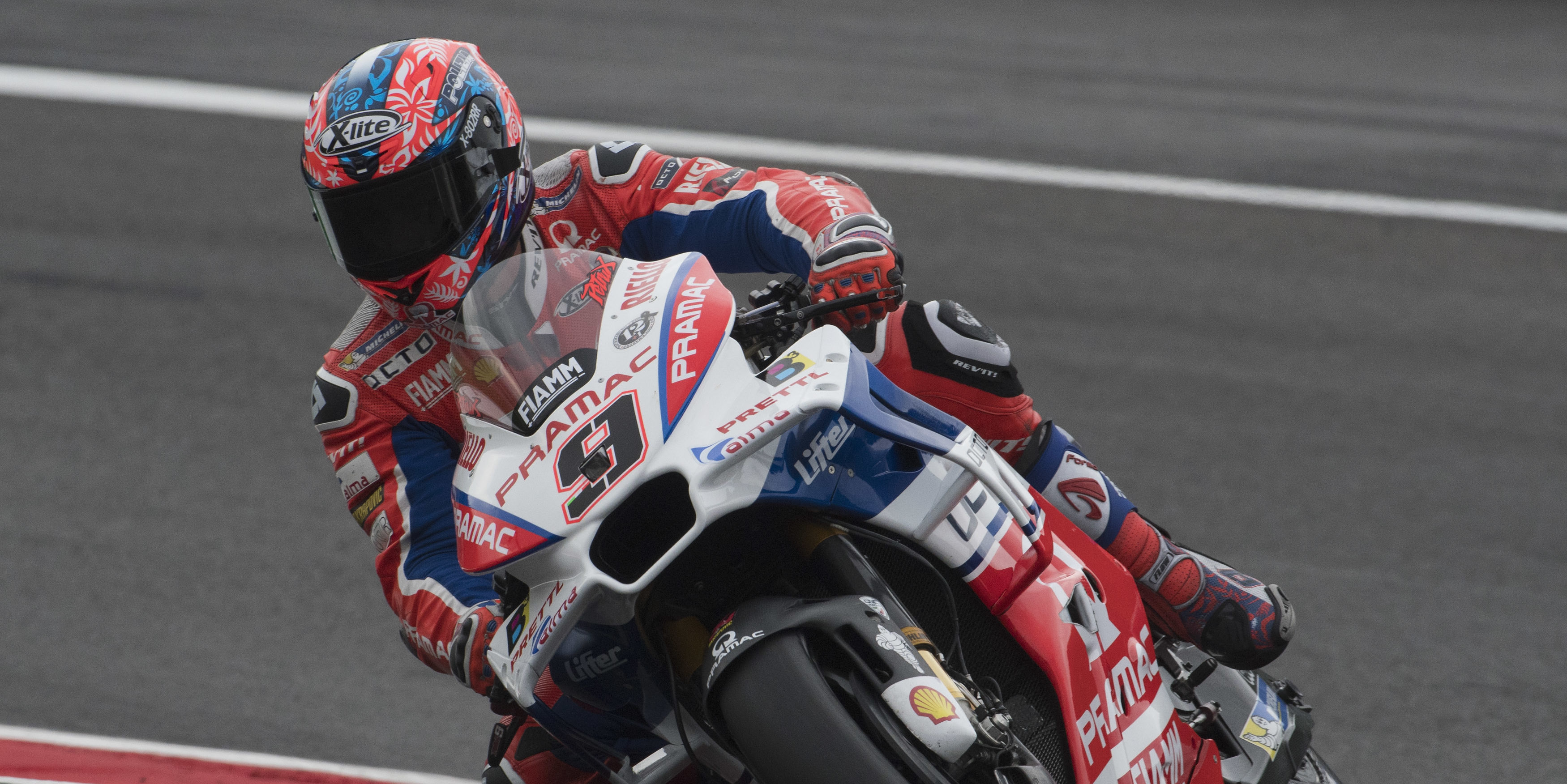 Petrucci edges Vinales in tight FP2 as Marquez crashes