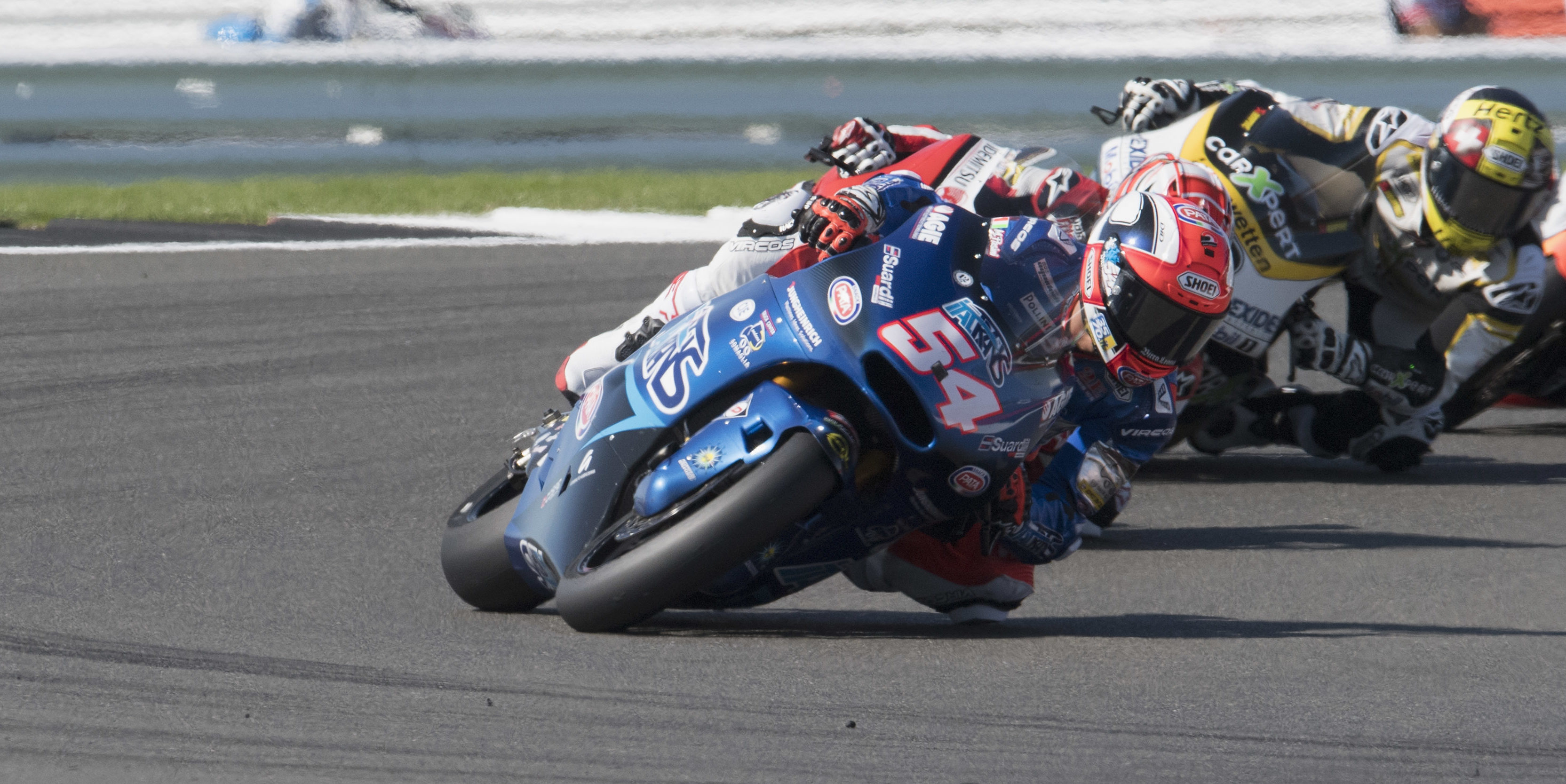 Pasini leads the way at Misano in Moto2, Marquez ruled out