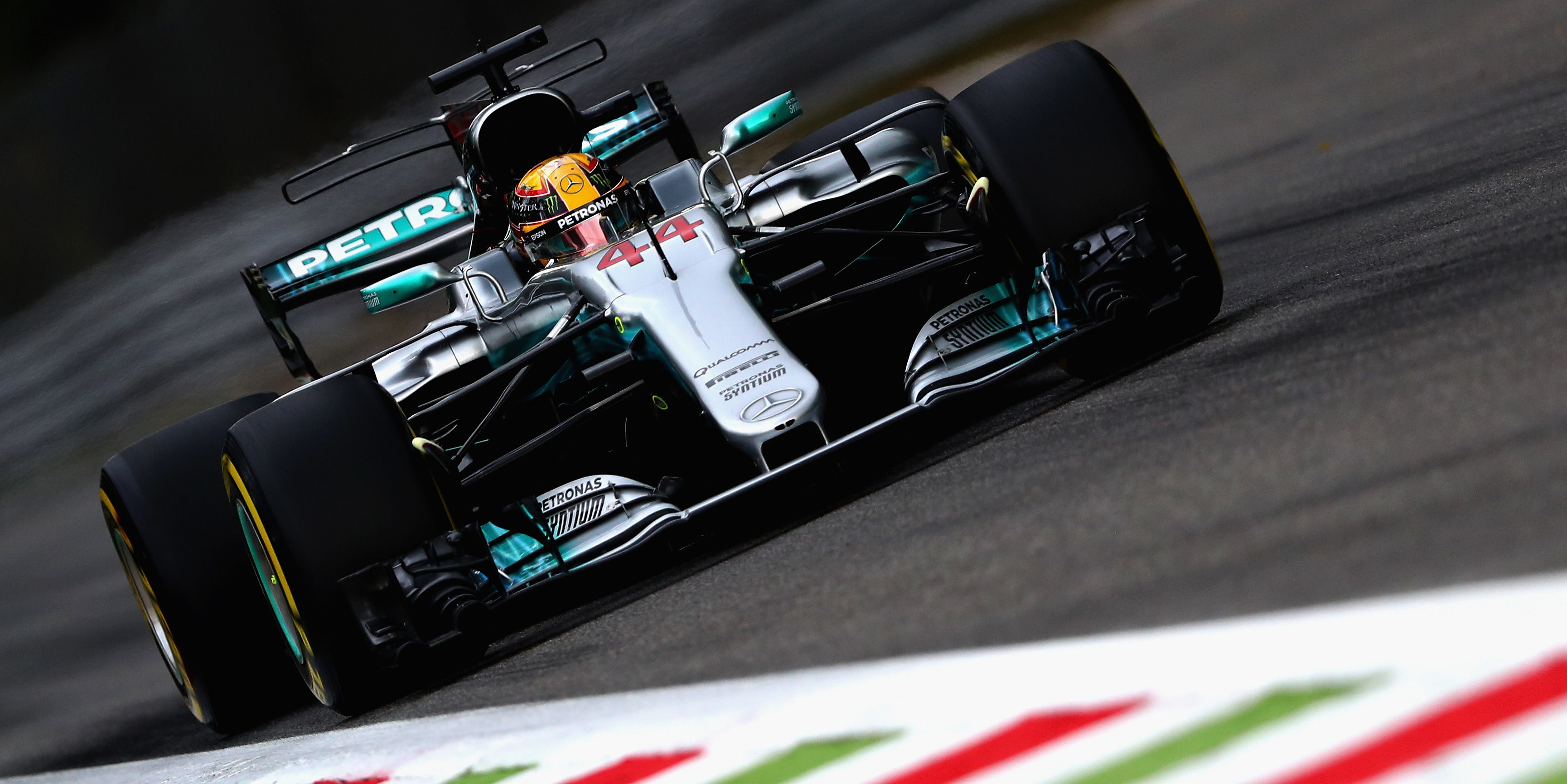 Hamilton leads Mercedes 1-2 in opening practice at Monza