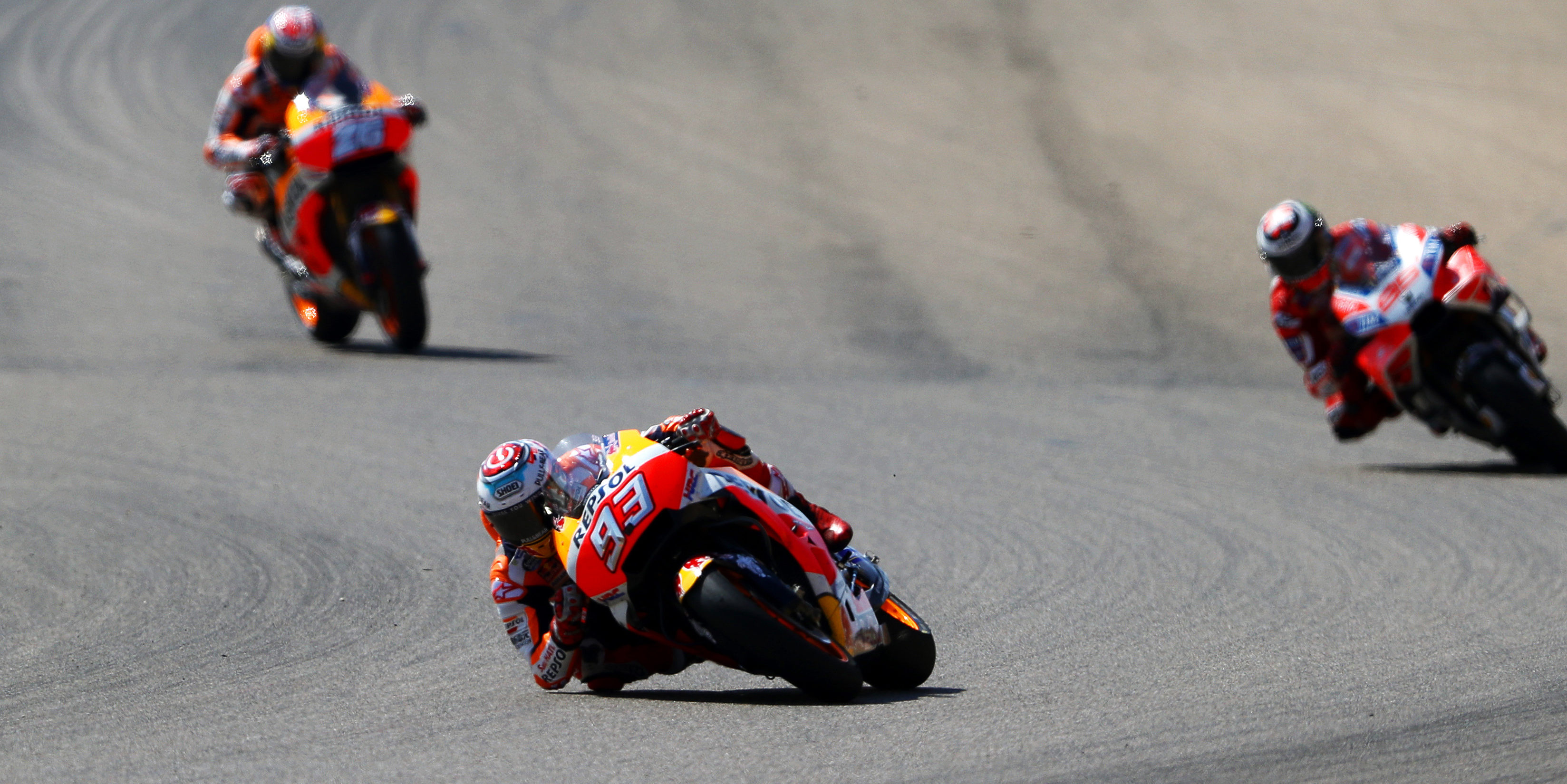 Marquez was ‘fighting against’ his Honda during the Aragon GP