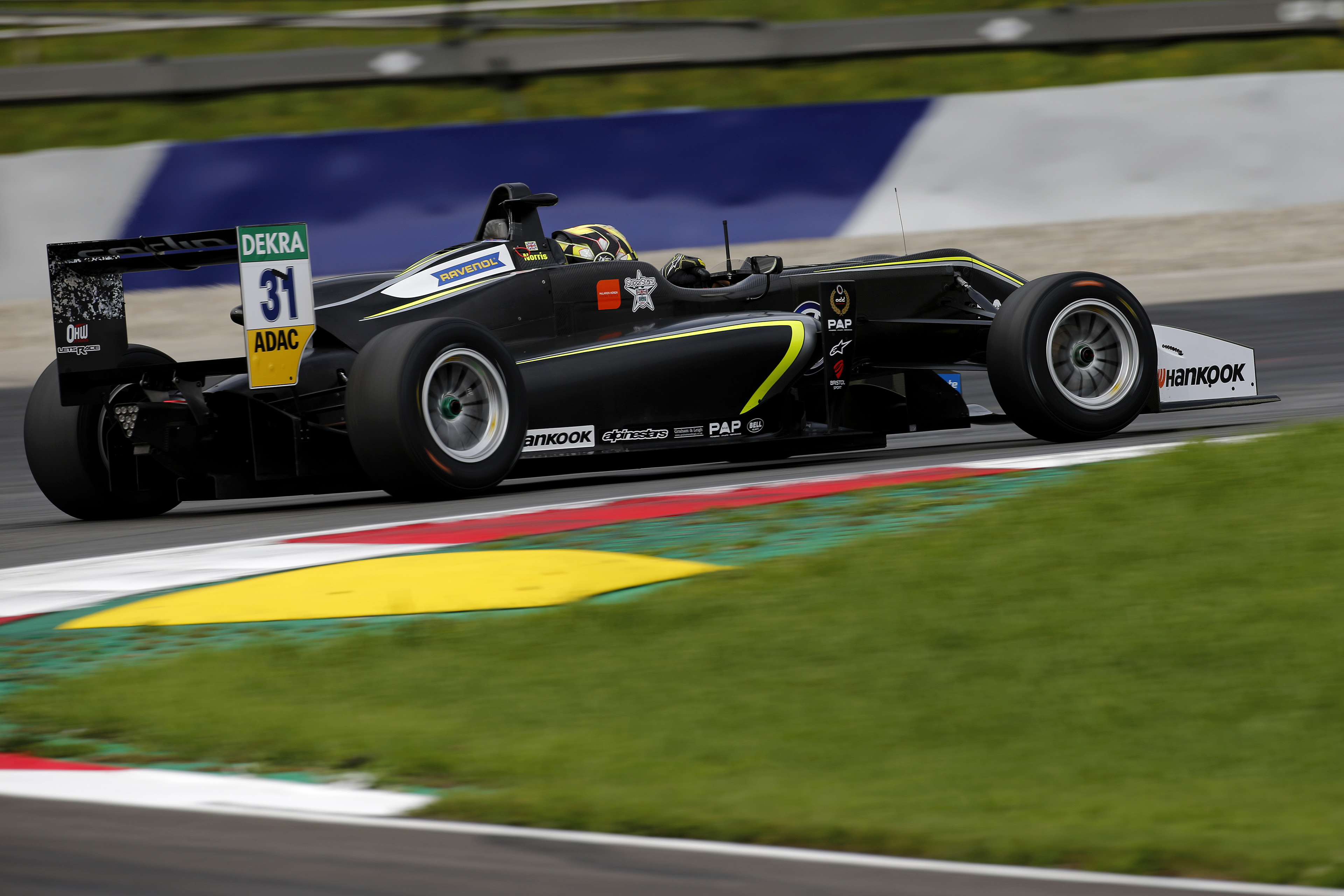 Norris extends championship lead as Eriksson takes win