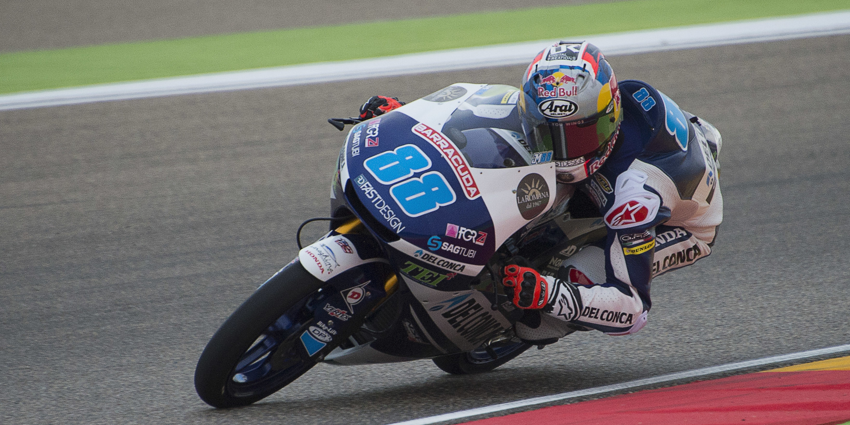 Martin takes pole as rain interrupts closing stages of qualifying