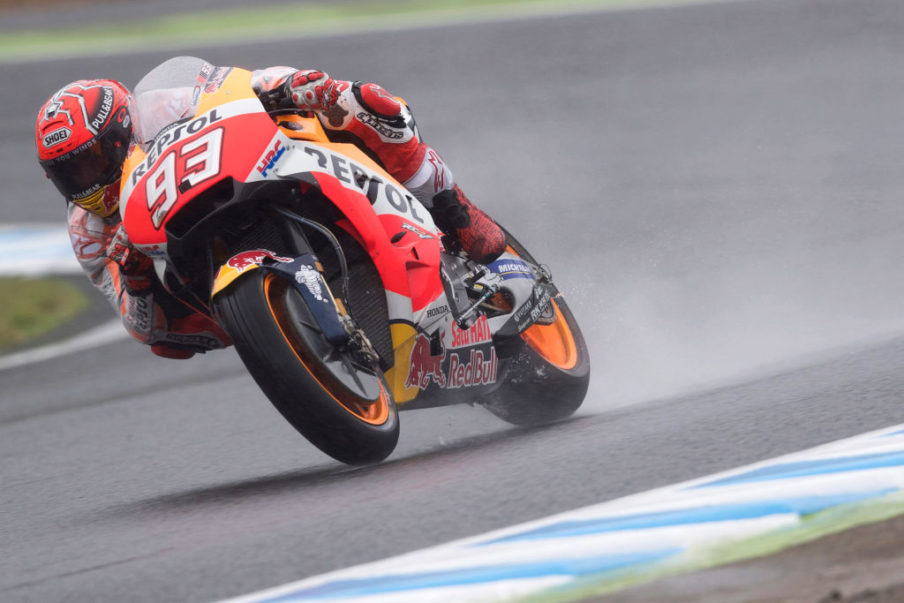 Marquez leads FP3 times as Vinales misses Q2