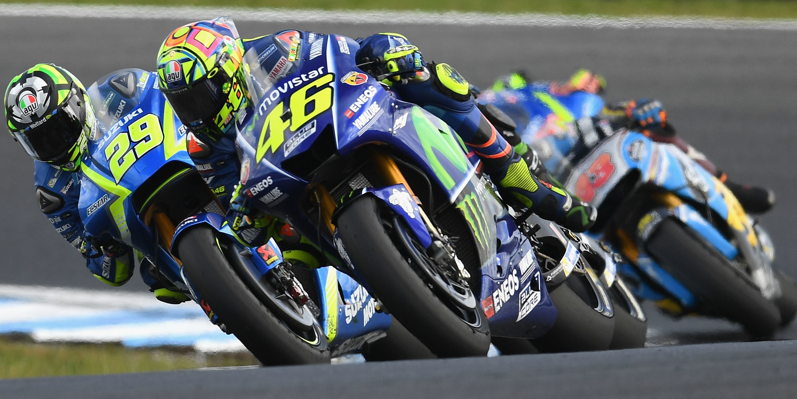 ‘Crazy’ Iannone denied Rossi chance to fight with Marquez
