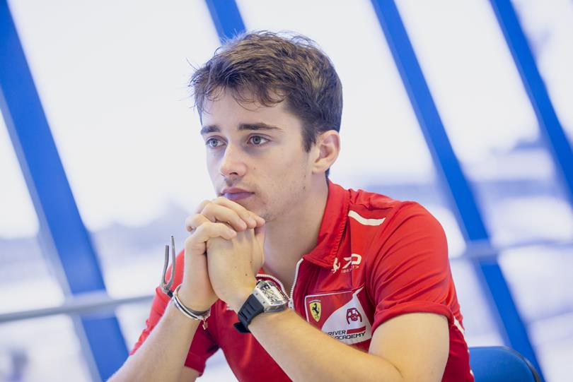 Leclerc edges out Rowland in F2 practice