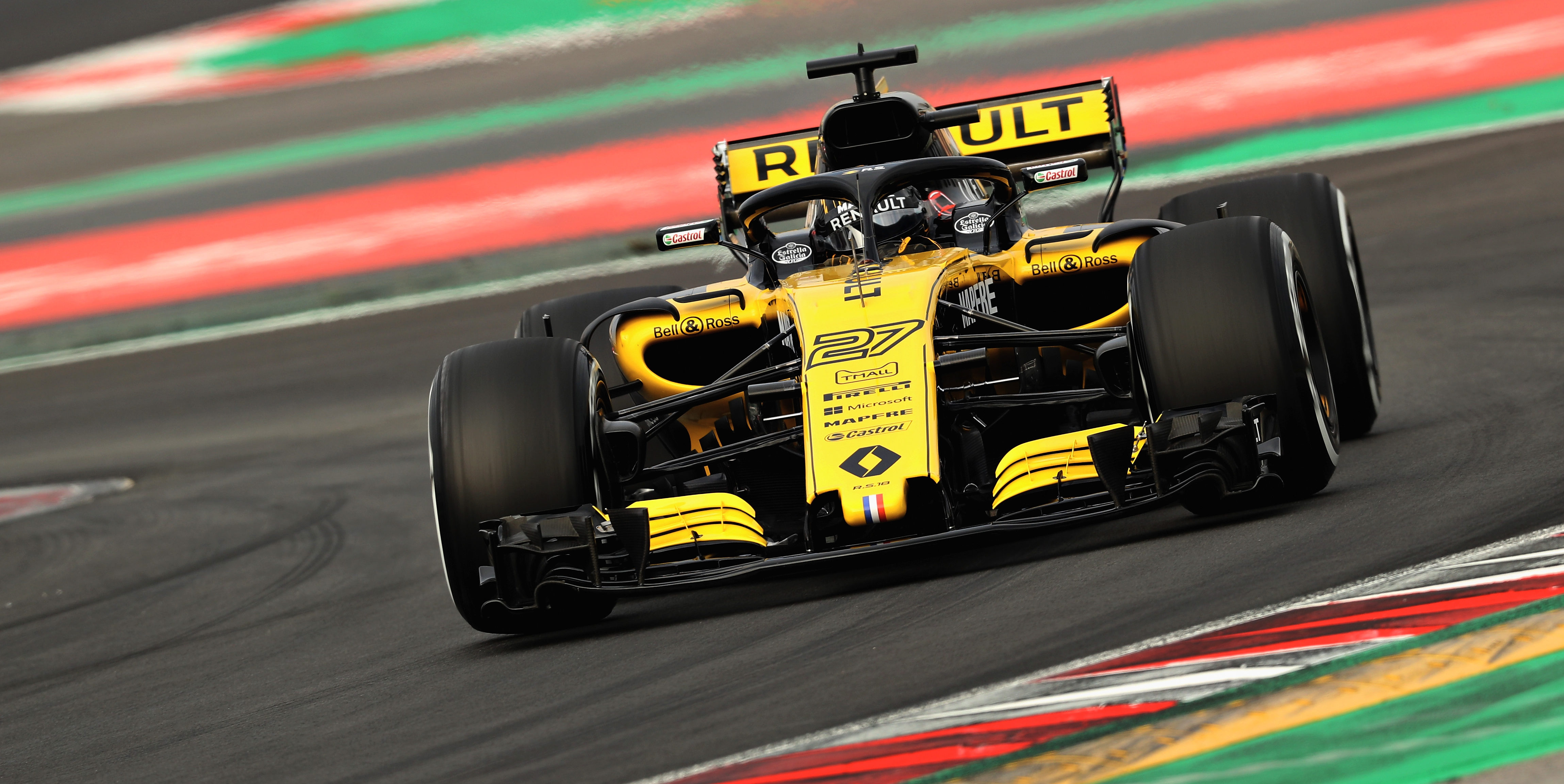 Hulkenberg hails ‘positive’ first morning of testing