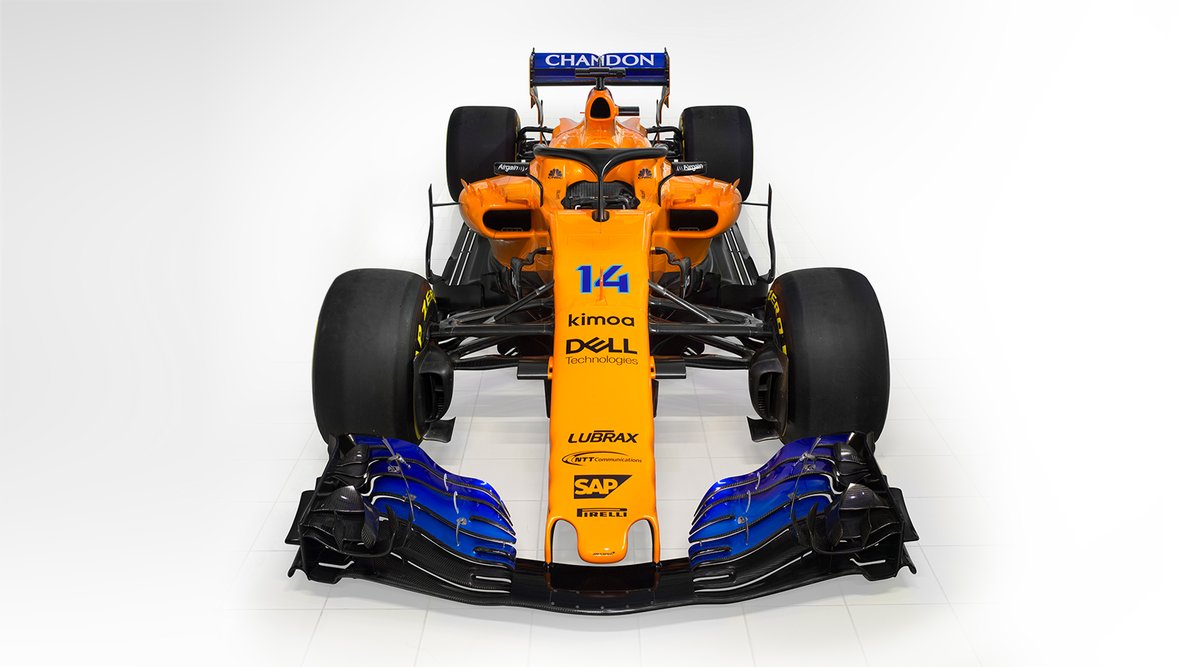 McLaren launches orange and blue liveried MCL33