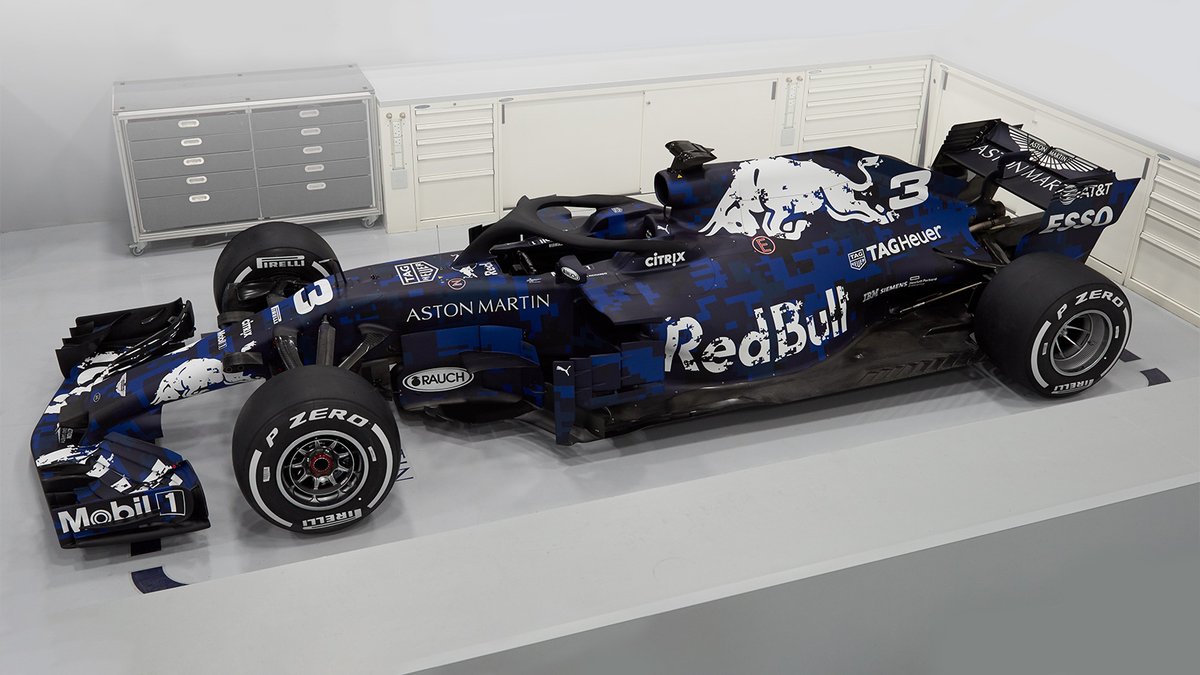 Red Bull unveils RB14 with ‘special edition’ livery